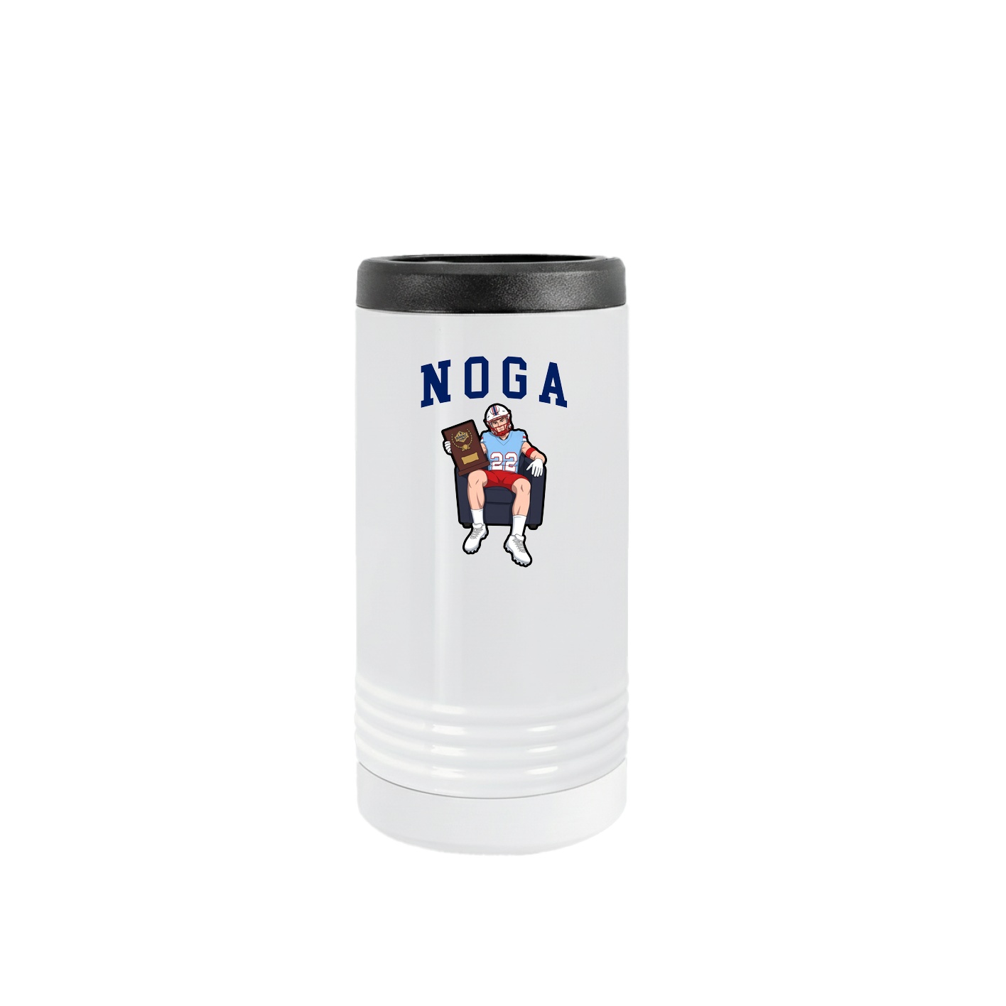 Slim Beverage Holder — Shirsey in White