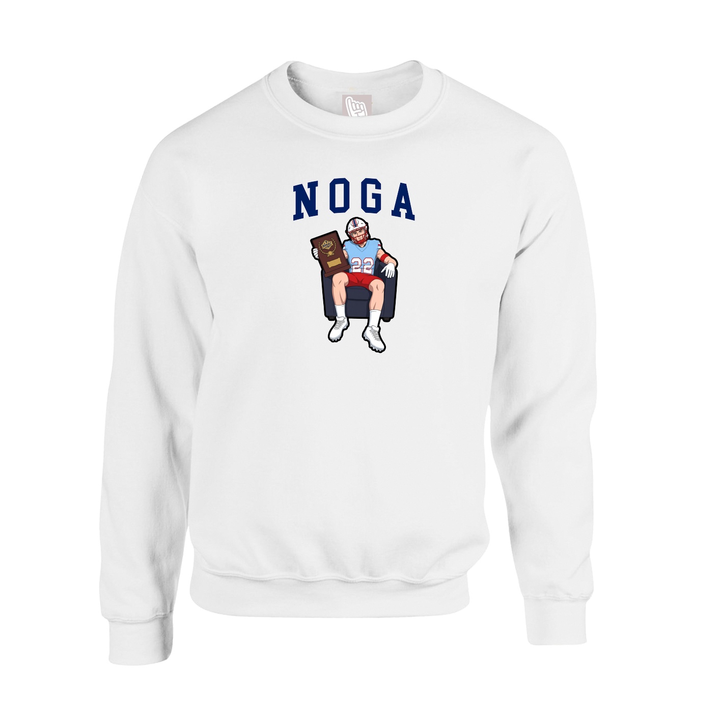 Fleece Crew — Shirsey in White