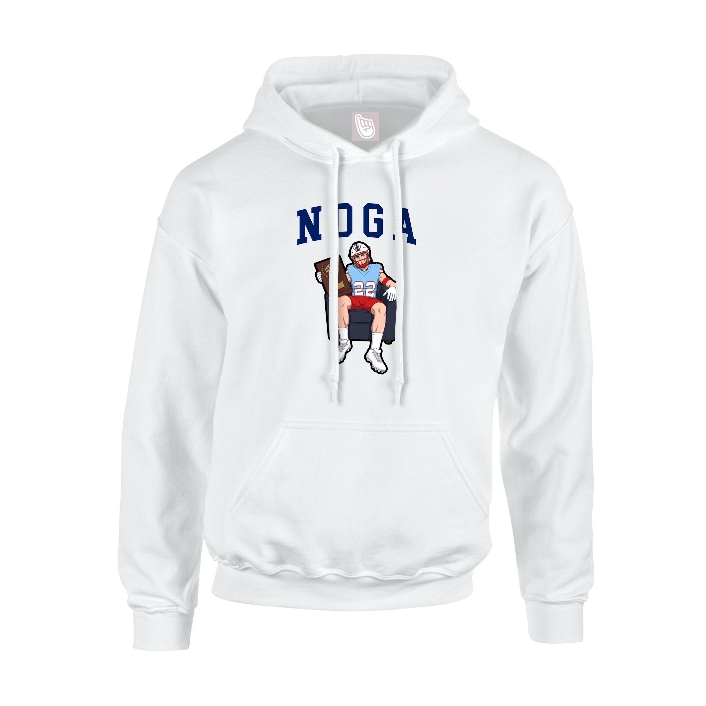 Youth Hoodie — Shirsey in White