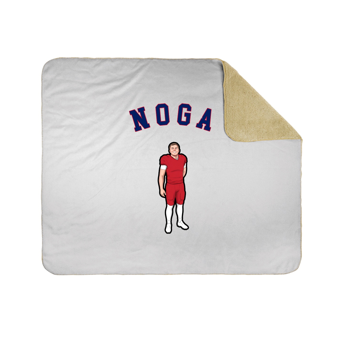 Throw Blanket — Shirsey Arch in White