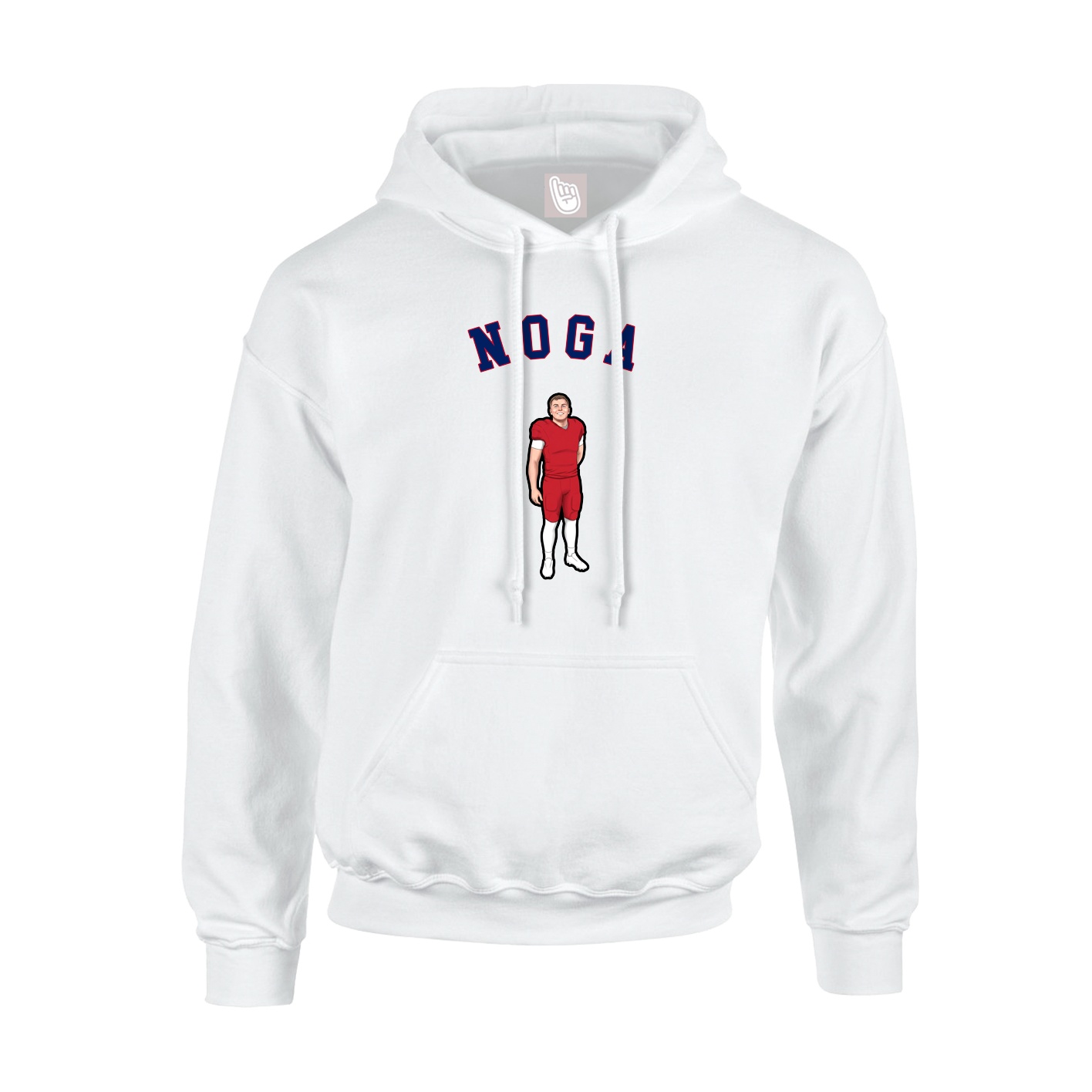 Hoodie — Shirsey Arch in White