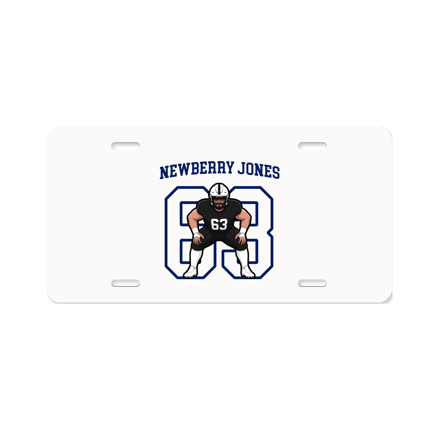 Aluminum License Plate