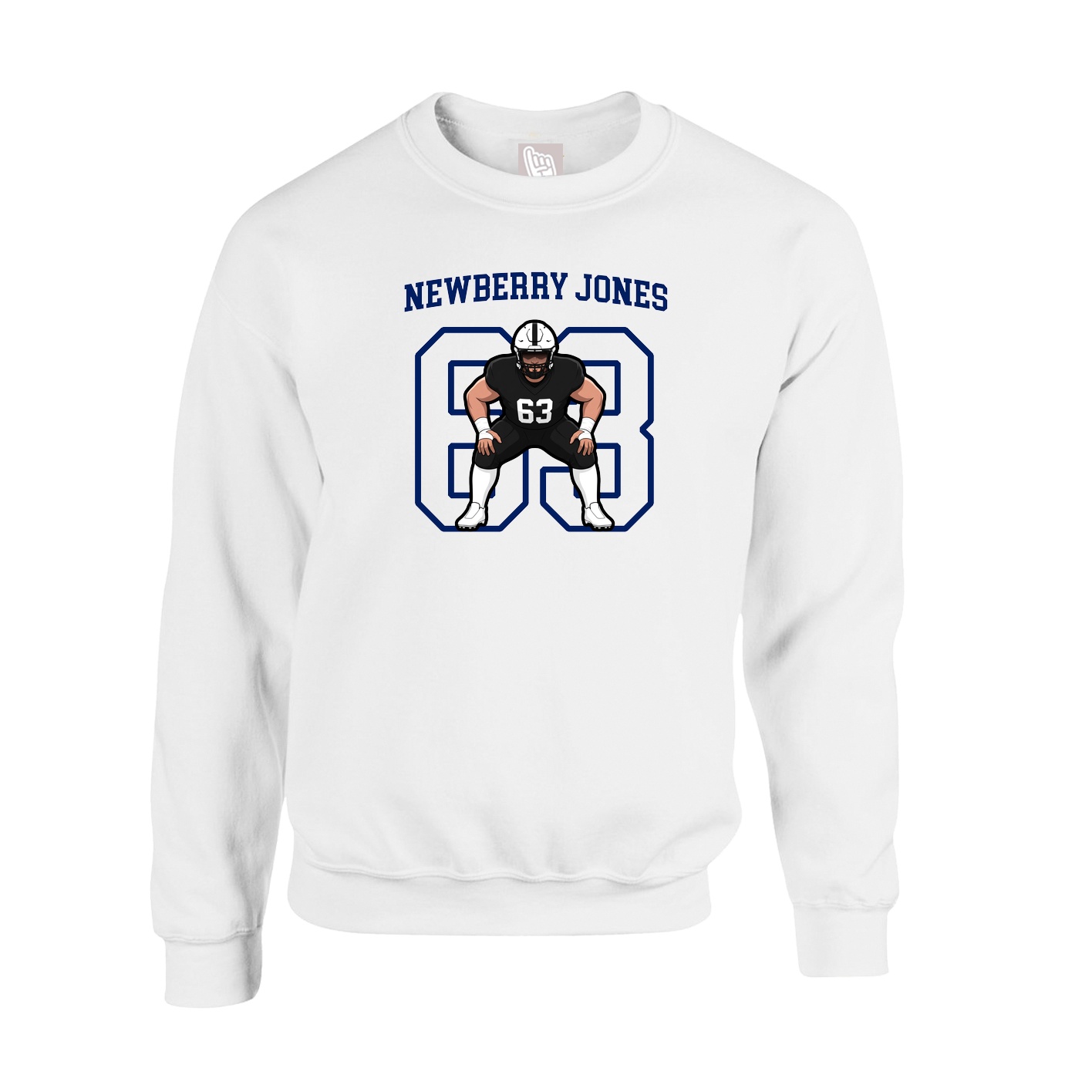 Fleece Crew — Shirsey in White