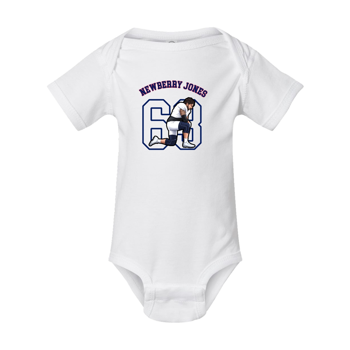 Baby Onesie — Shirsey Arch in White