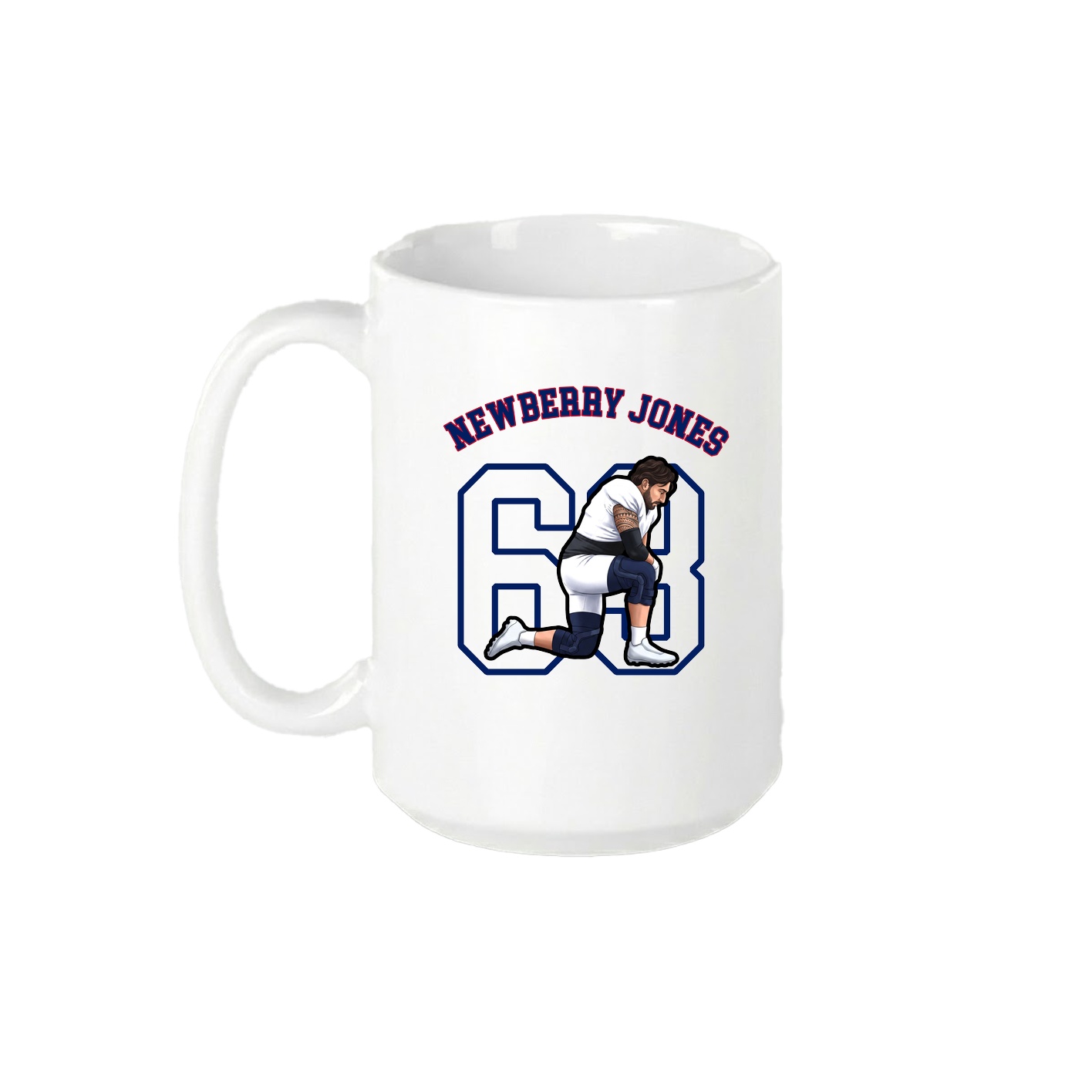 15oz Coffee Mug — Shirsey Arch in White