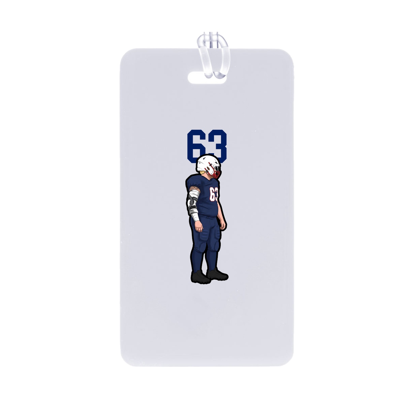 Bag Tag — Number Top in Classic