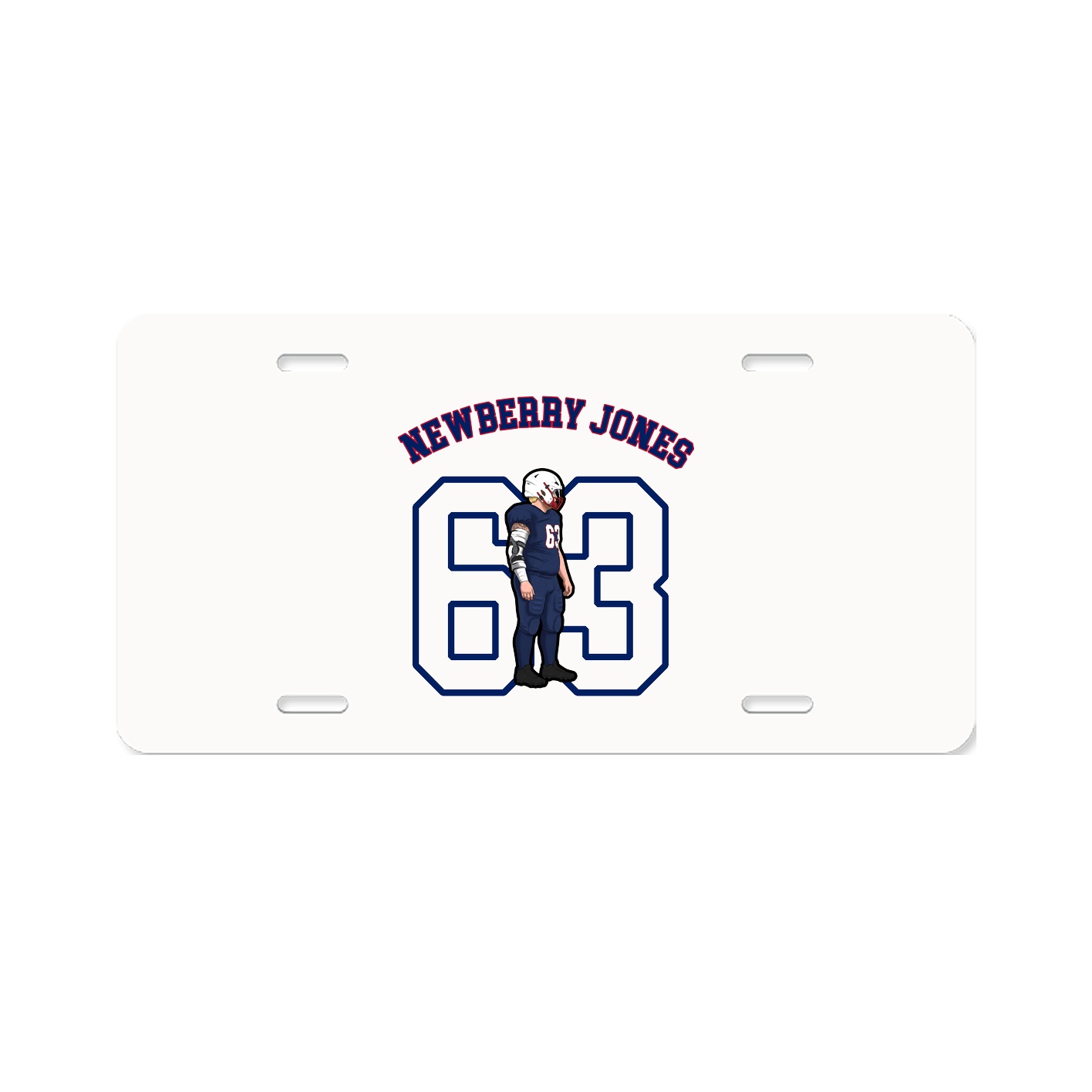 License Plate — Shirsey Arch in Classic