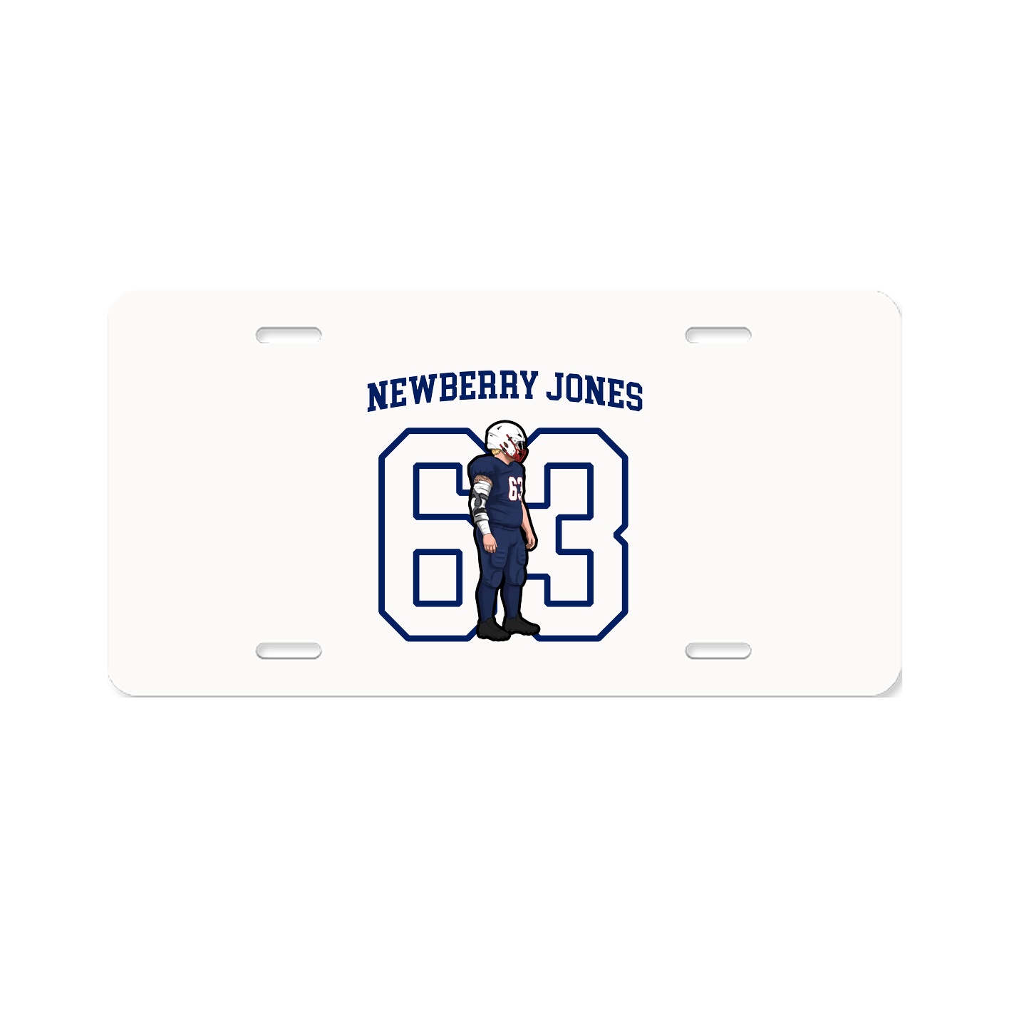 License Plate — Shirsey in Classic