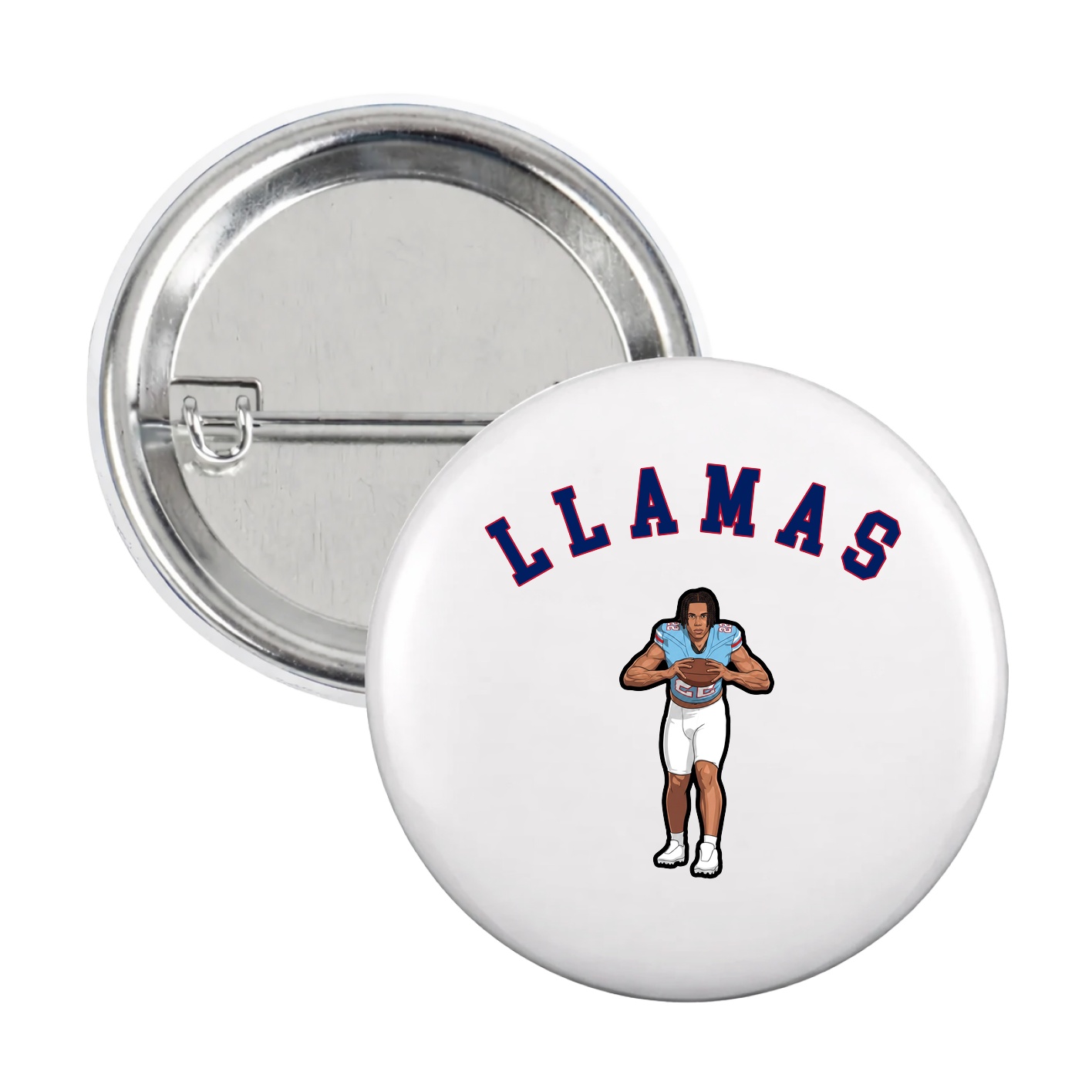Game Day Button — Shirsey Arch in White