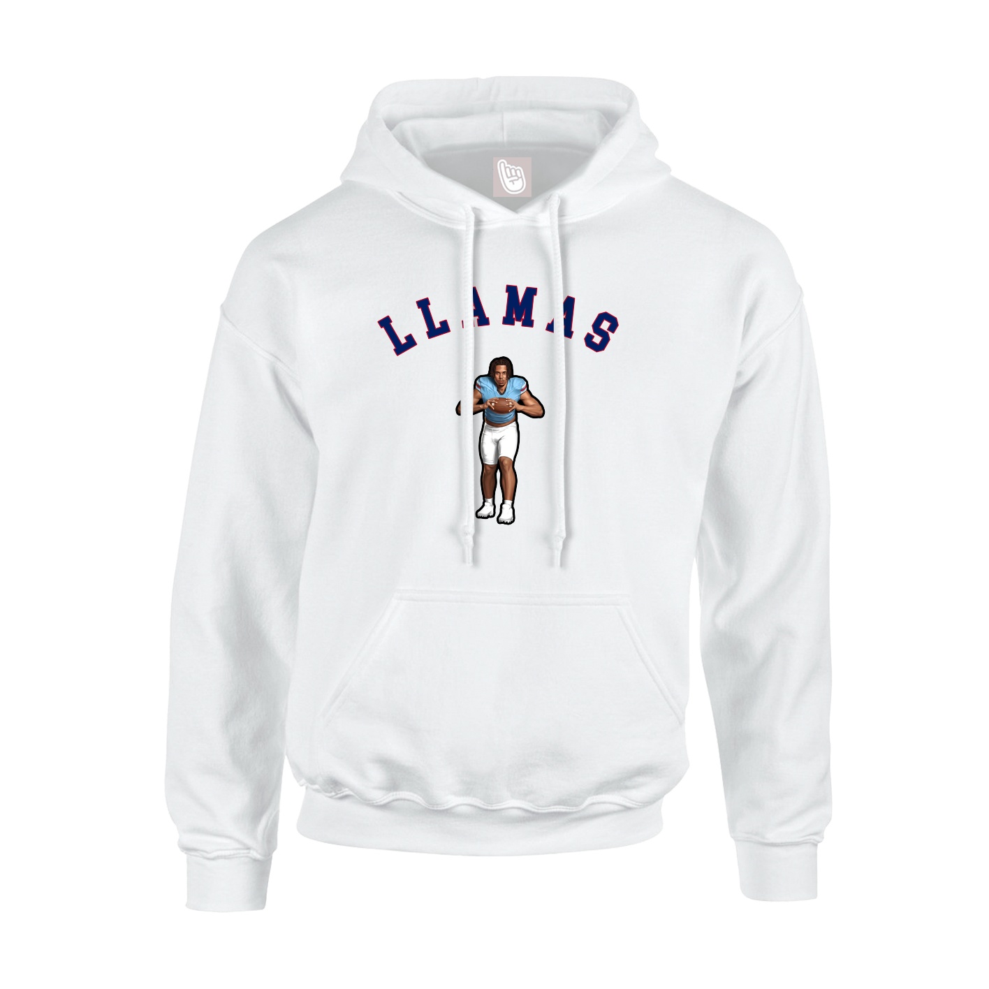 Youth Hoodie — Shirsey Arch in White