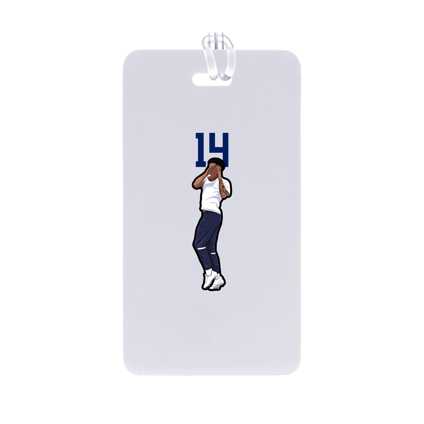 Bag Tag — Number Top in Classic