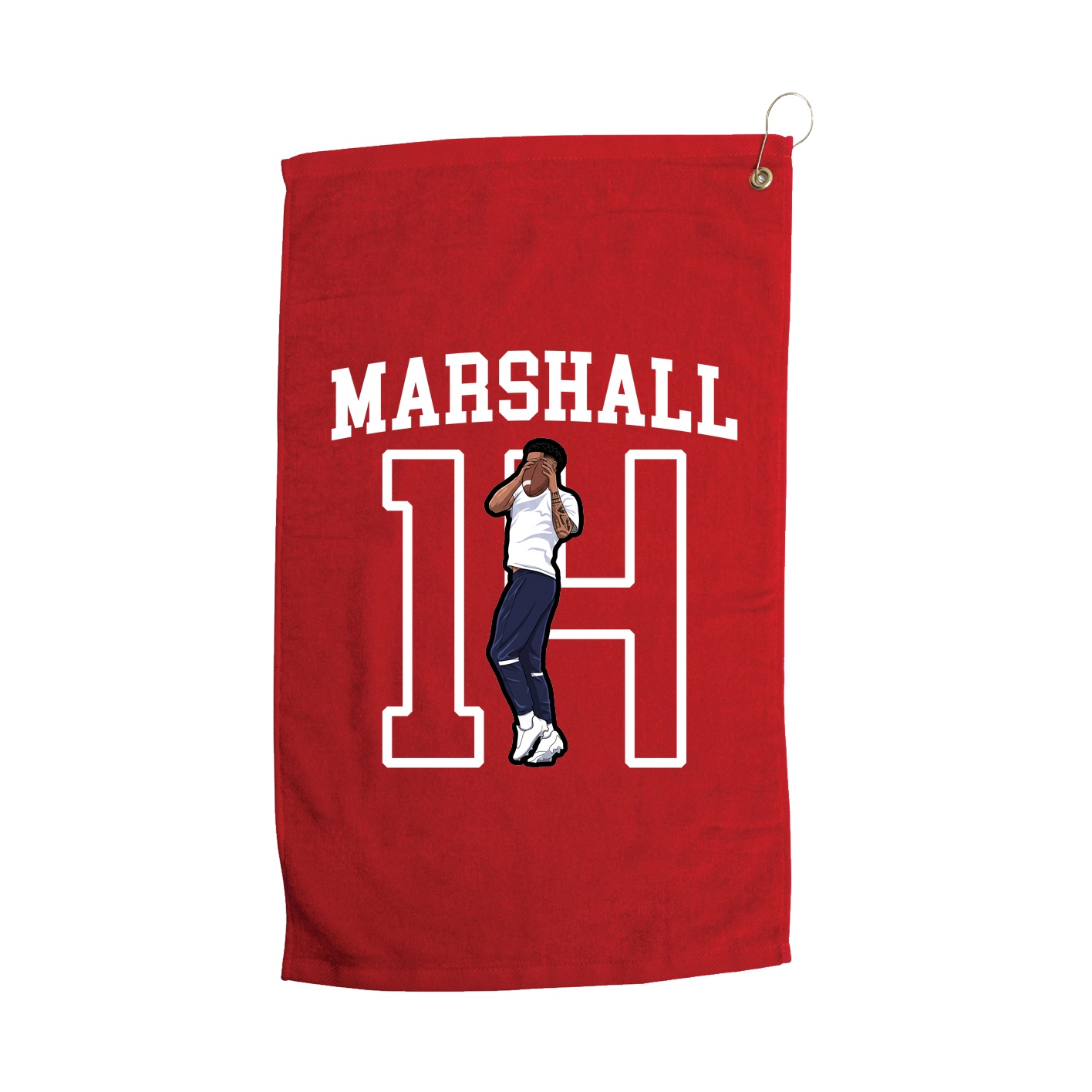 Golf Towel — Shirsey in Red