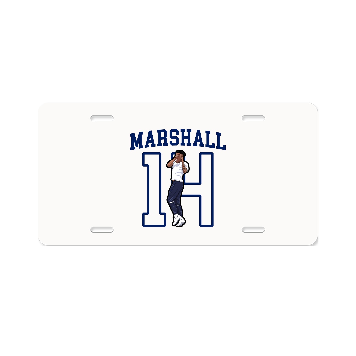 Aluminum License Plate