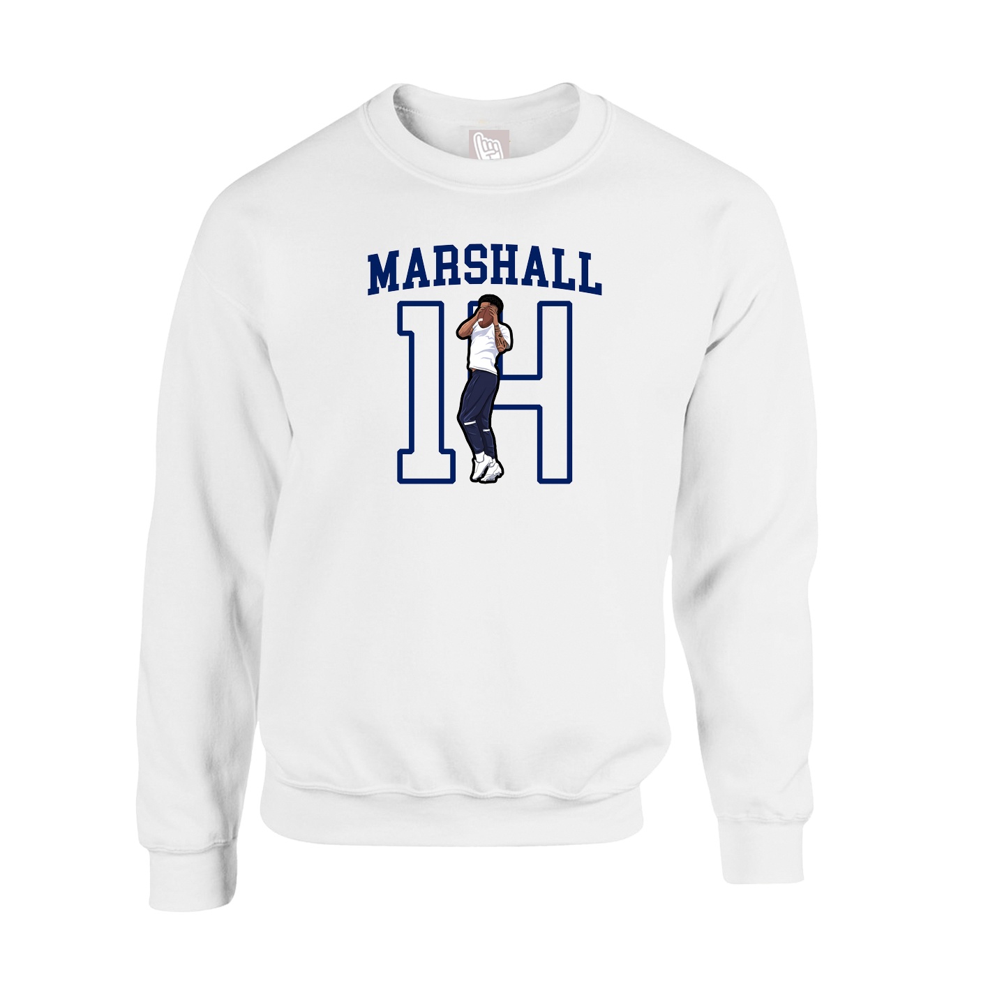 Fleece Crew — Shirsey in White