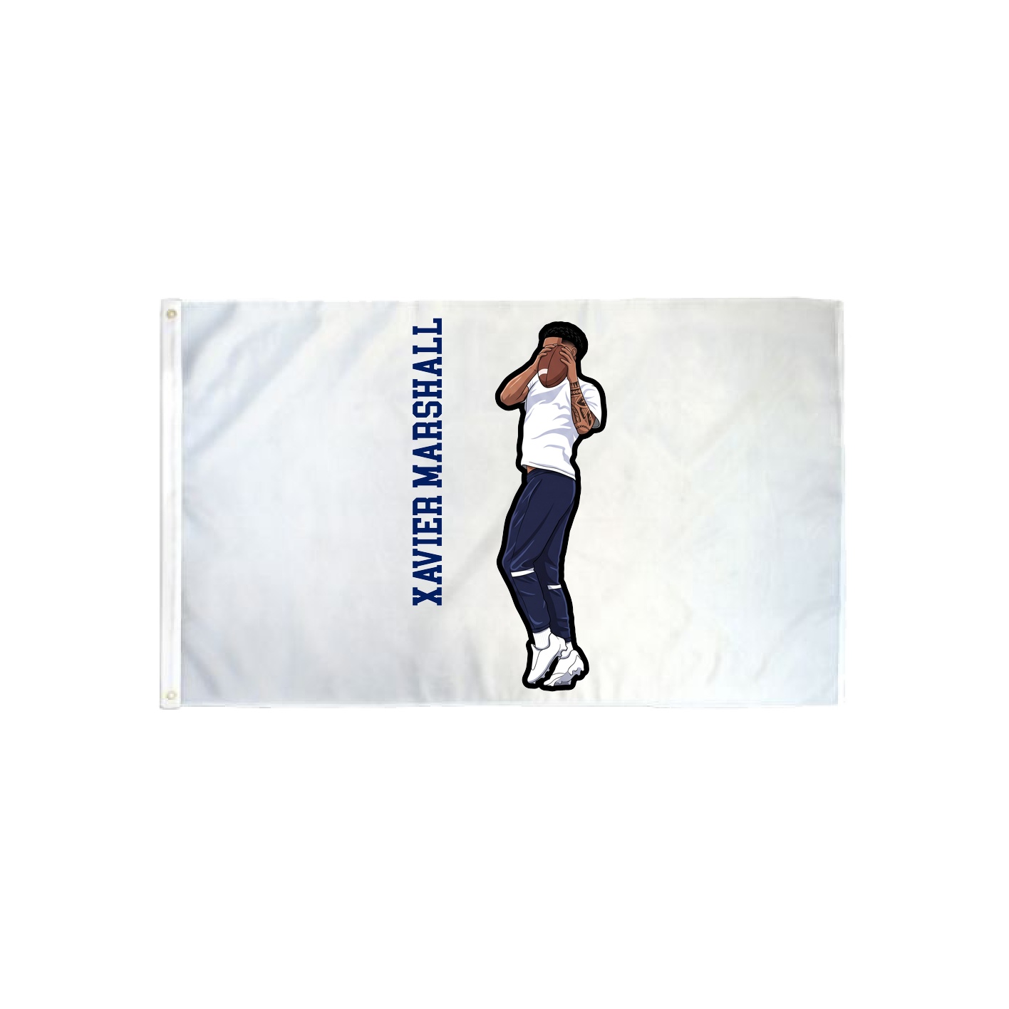 3x5 Flag — Name Vertical in Classic