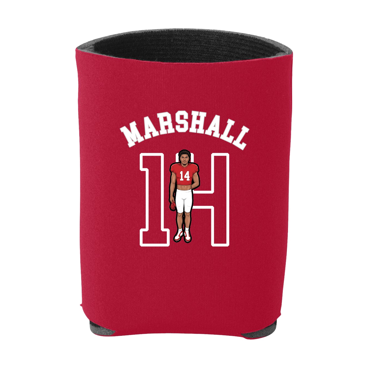 Can Holder — Shirsey Arch in Red