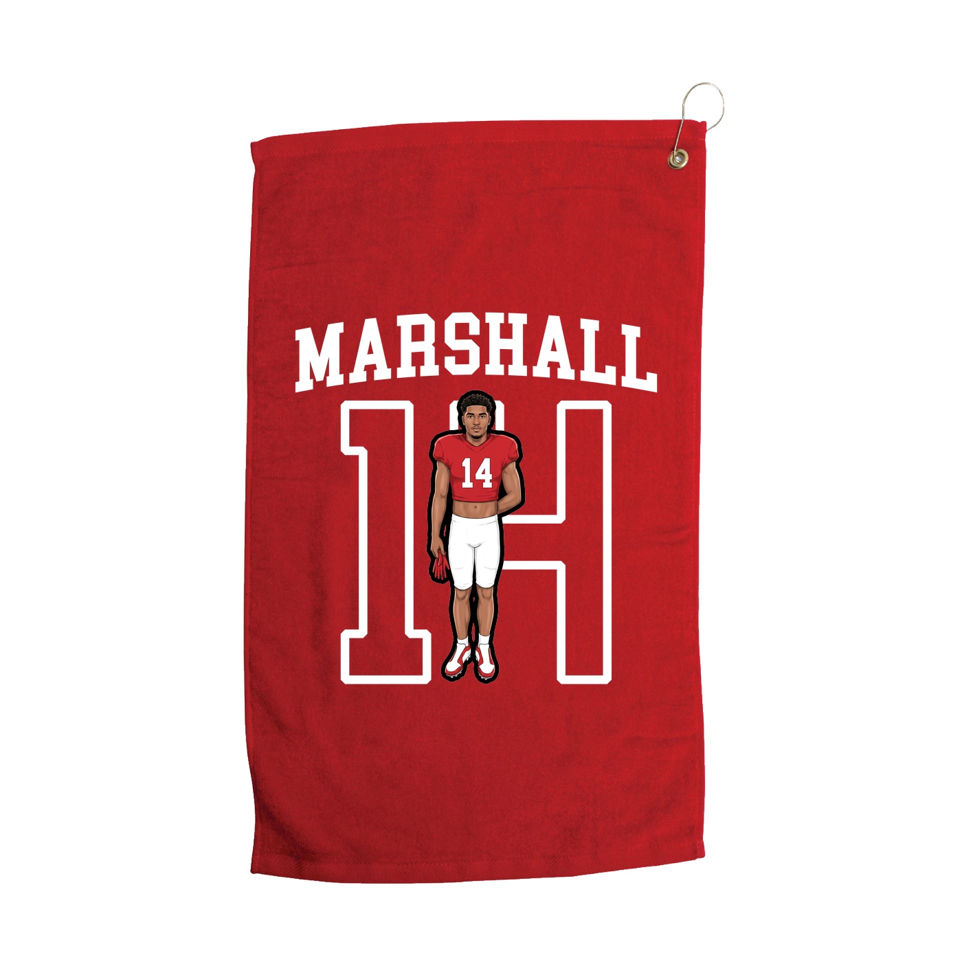 Golf Towel — Shirsey in Red