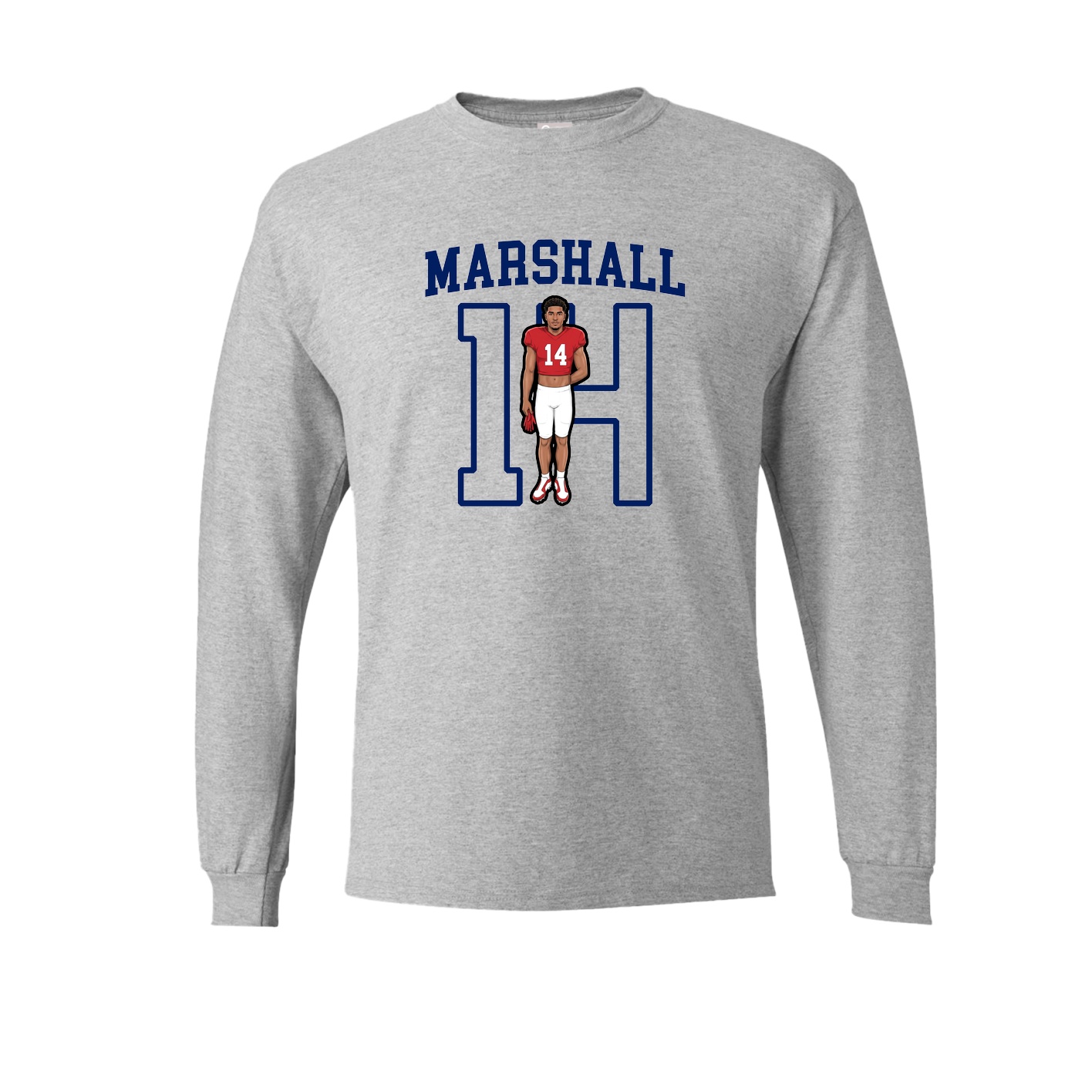 Long Sleeve Tee — Shirsey in Grey