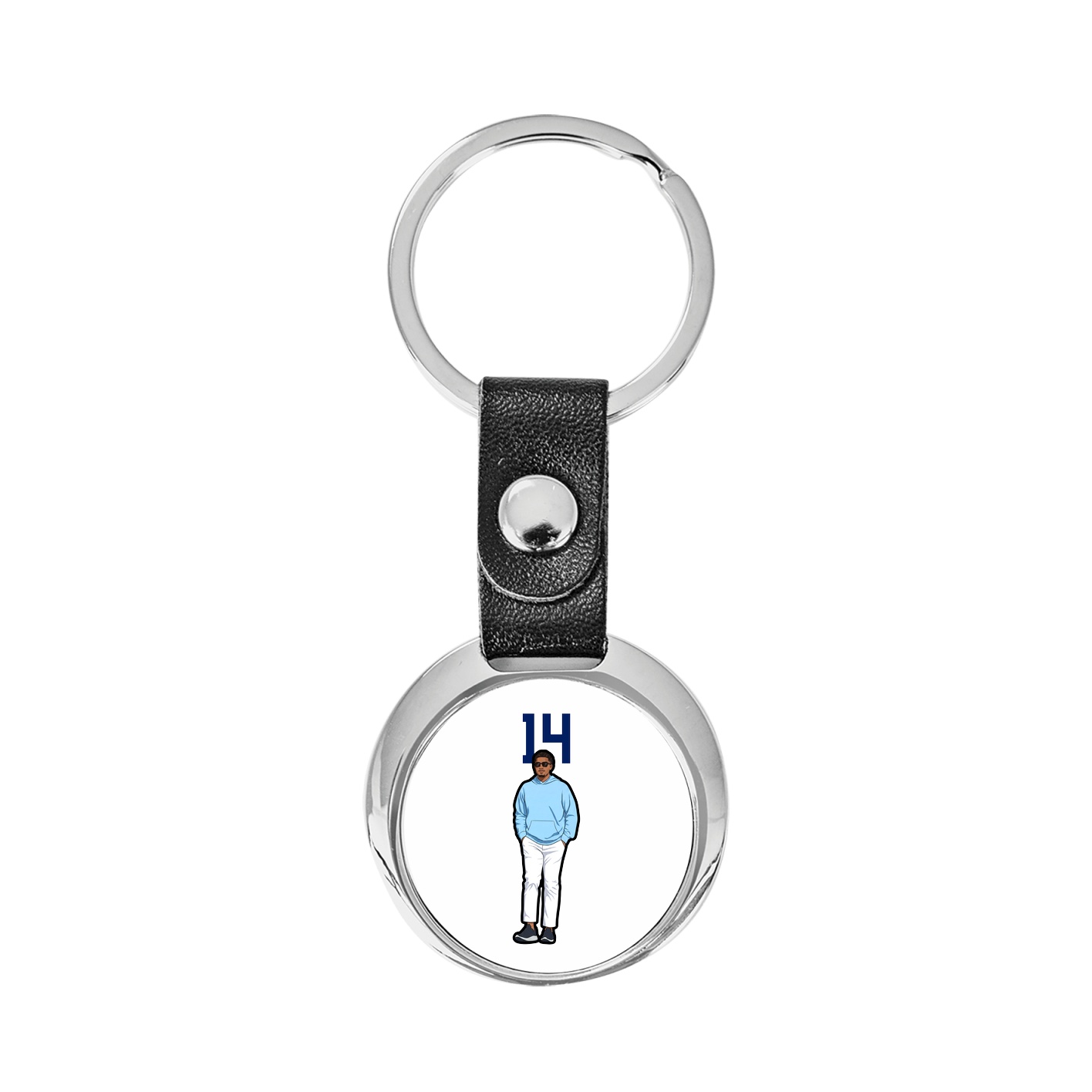 Key Chain — Number Top in Classic