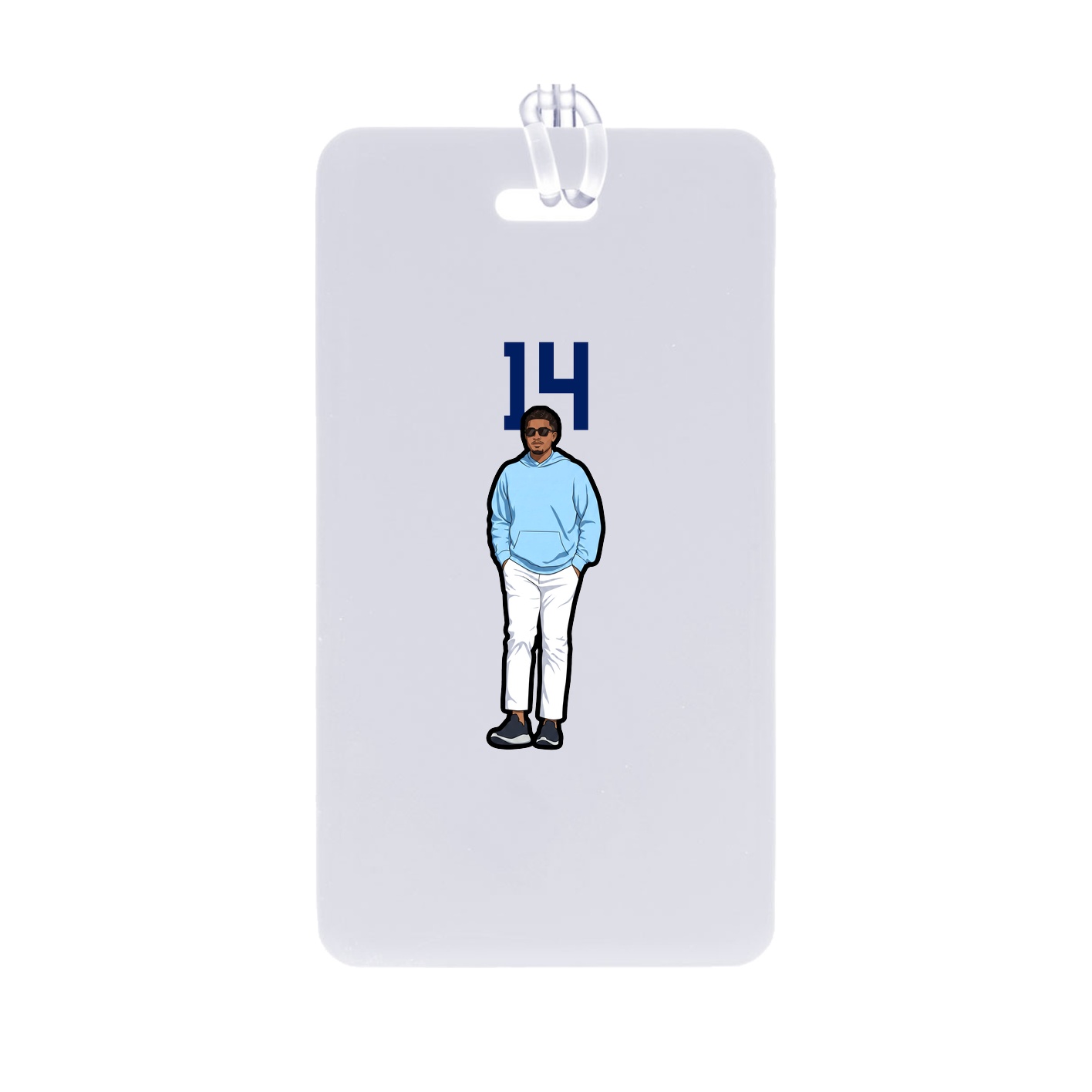 Bag Tag — Number Top in Classic