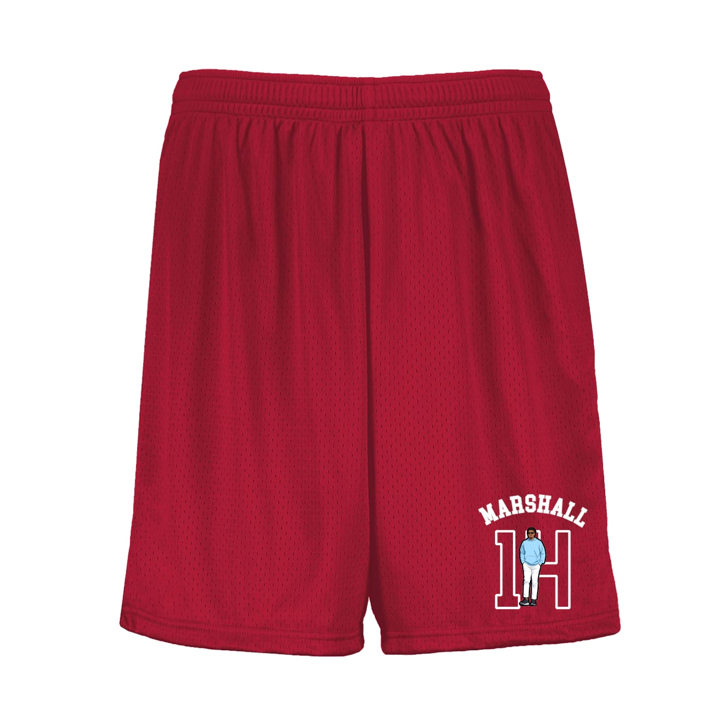 Shorts — Shirsey Arch in Red
