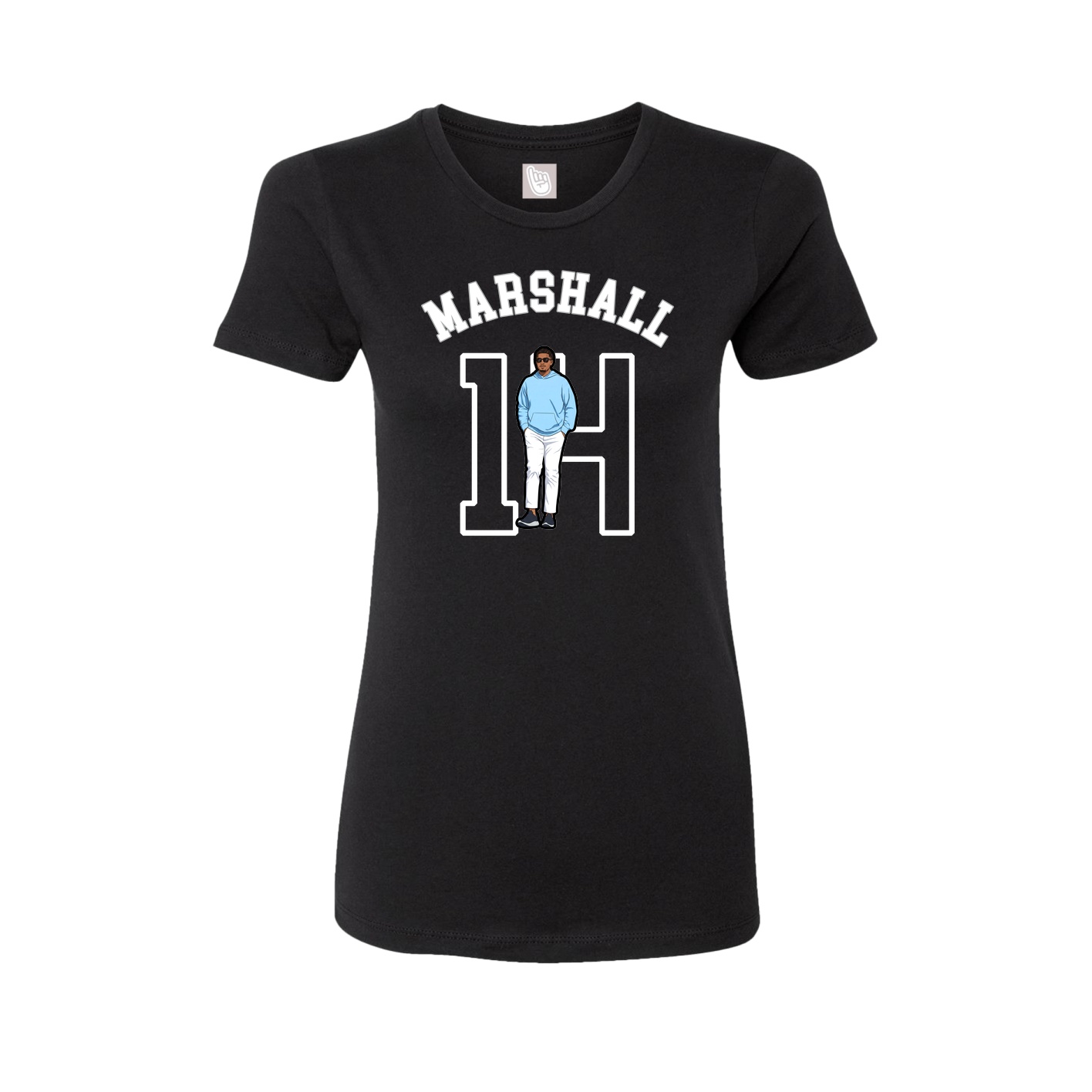 Womens Tee — Shirsey Arch in Black