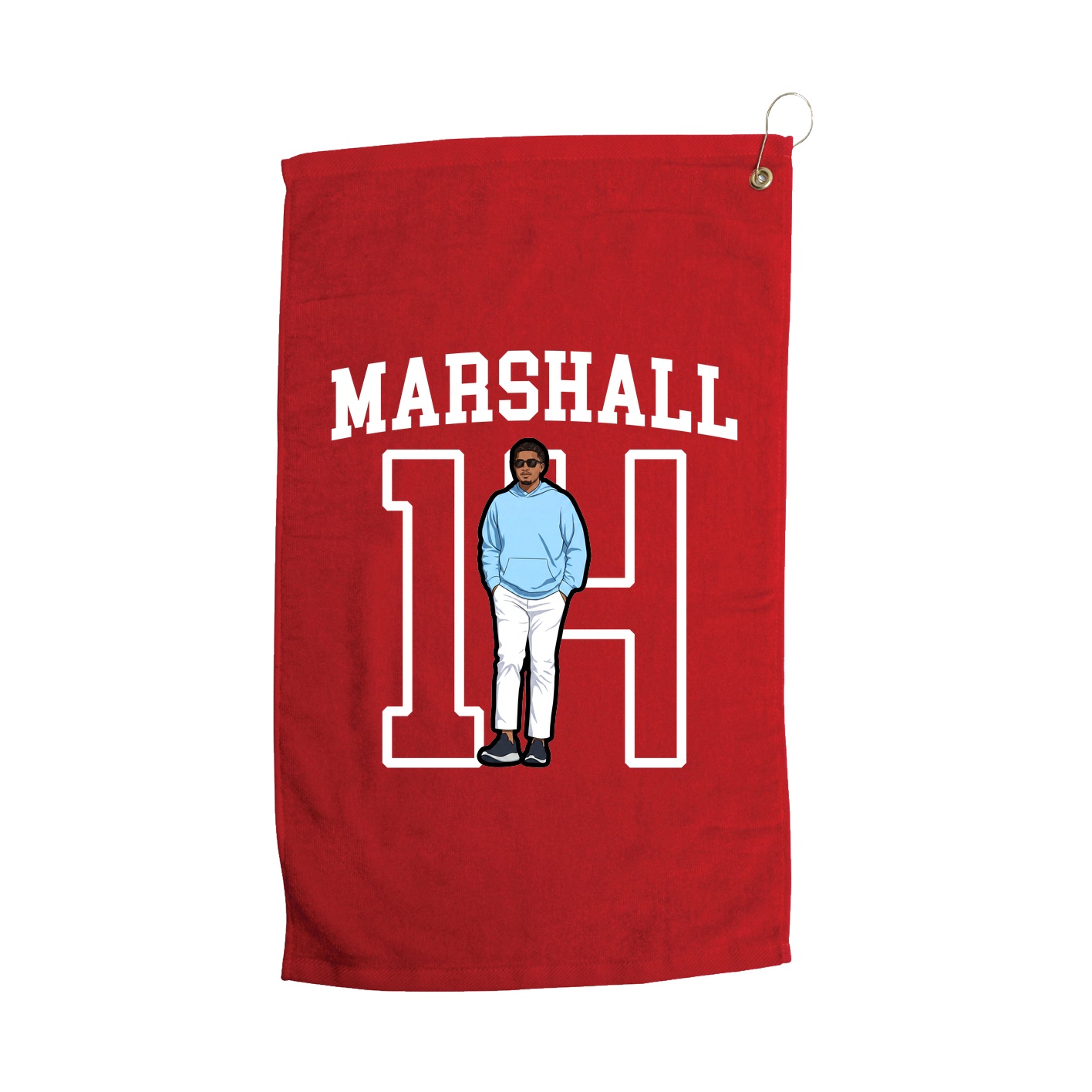 Golf Towel — Shirsey in Red