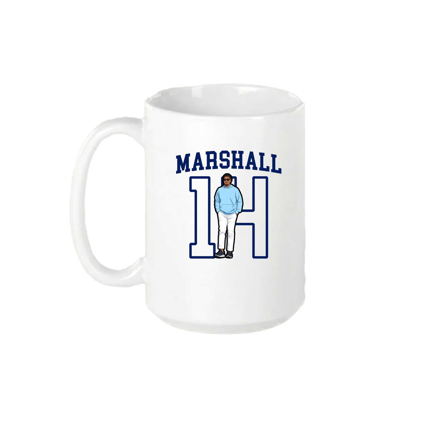 15oz Coffee Mug — Shirsey in White