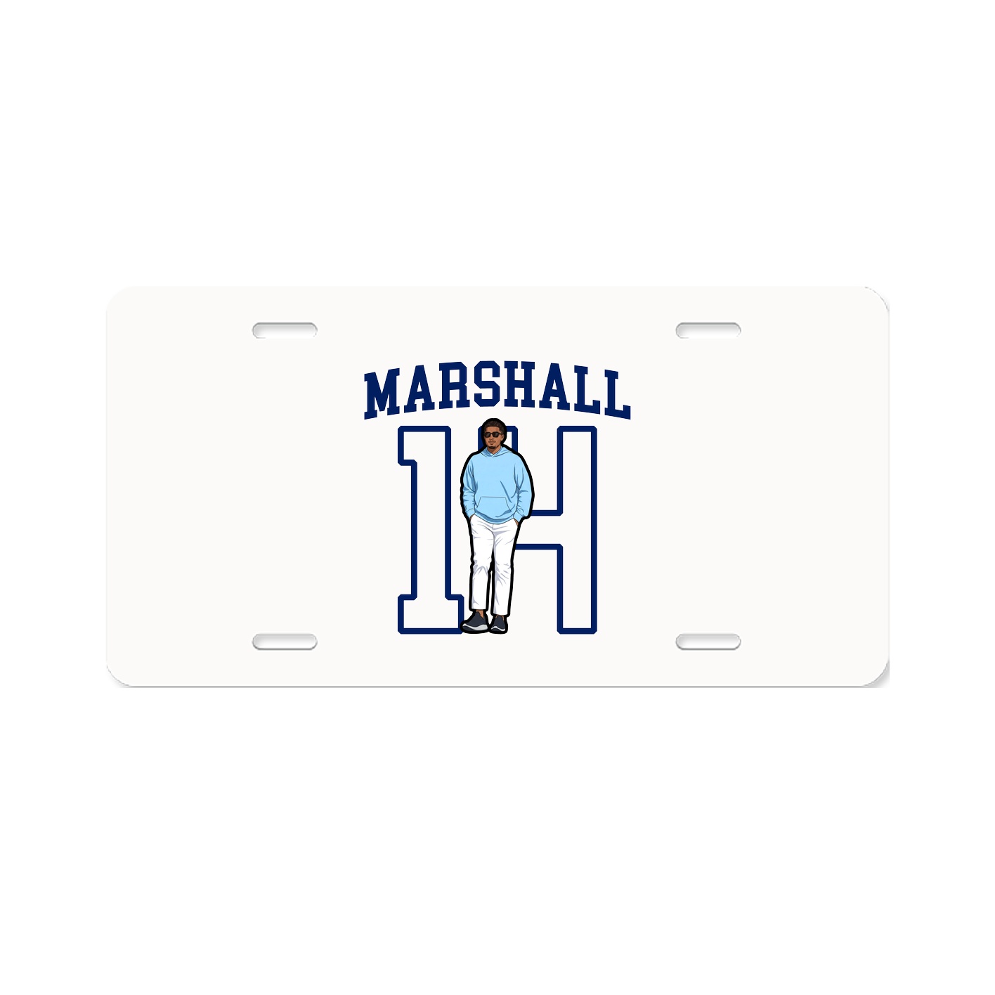 License Plate — Shirsey in Classic