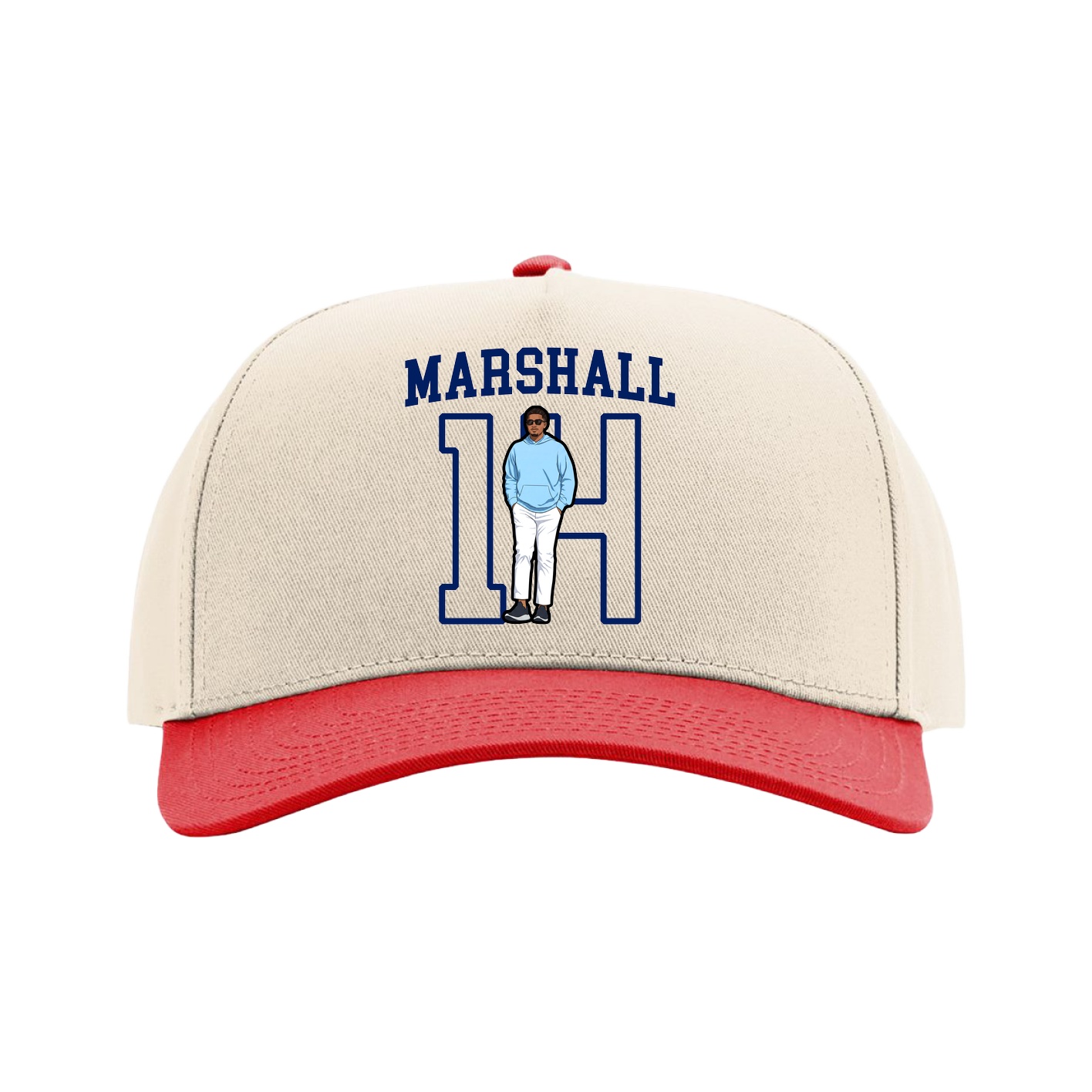 Full Fabric Five-Panel Champ Cap