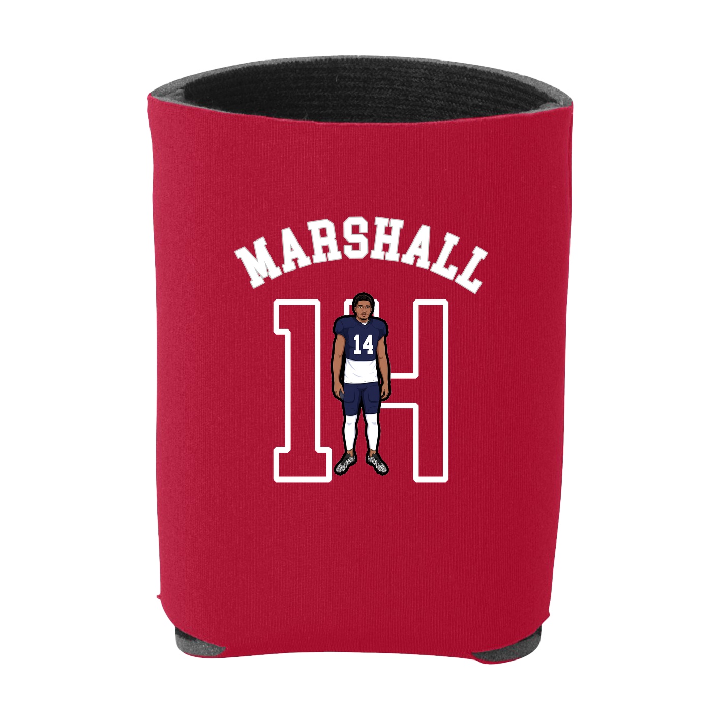 Can Holder — Shirsey Arch in Red