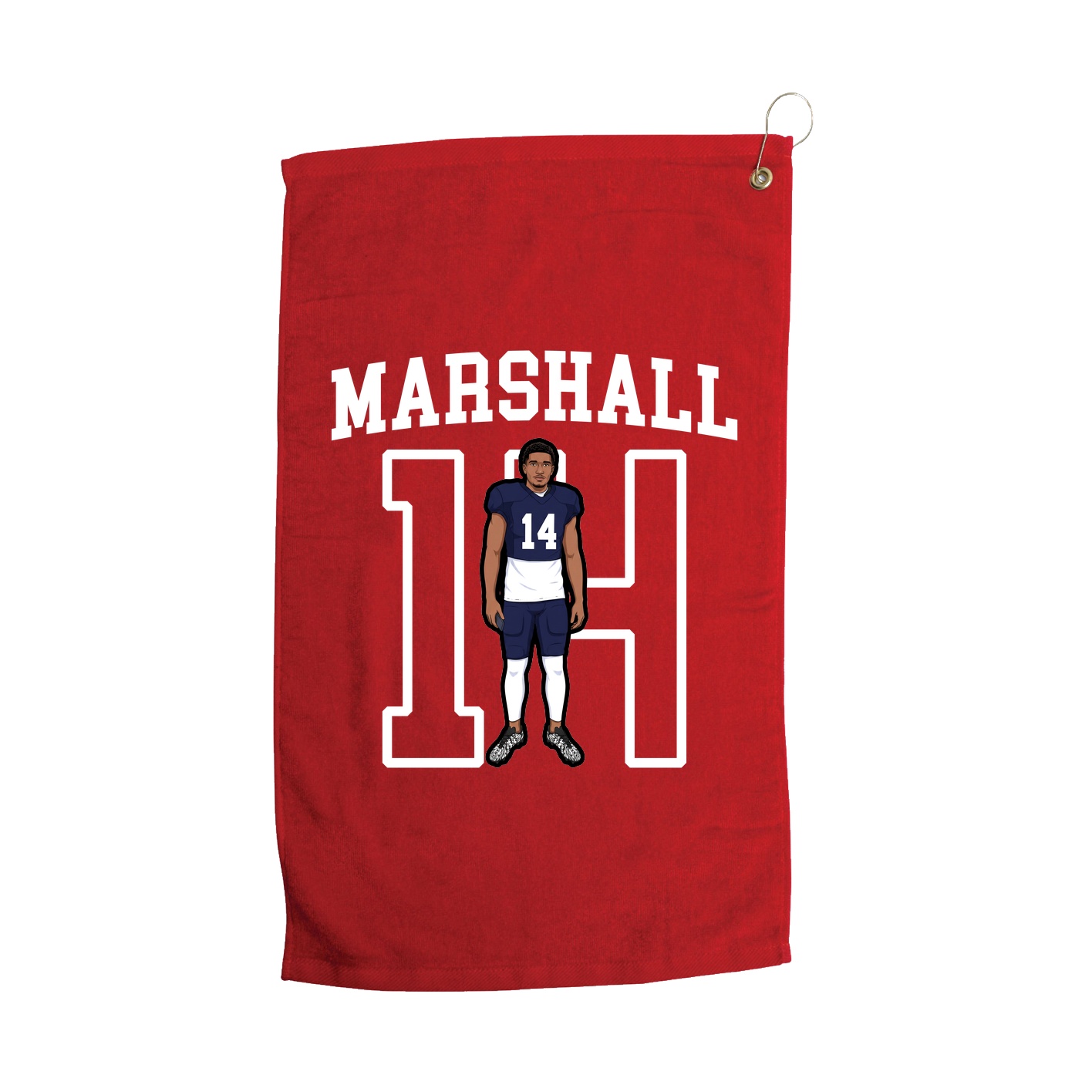 Golf Towel — Shirsey in Red