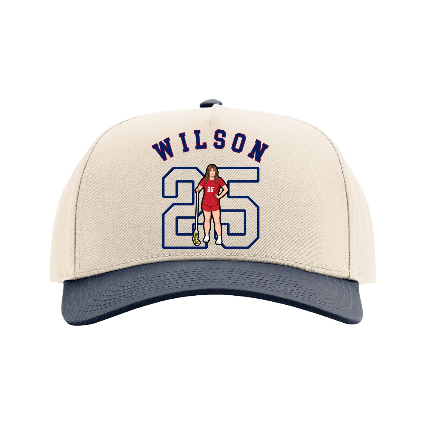 Full Fabric Five-Panel Champ Cap
