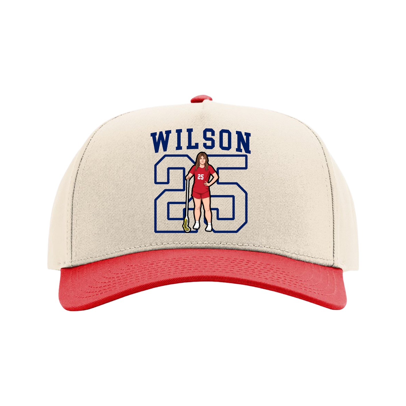 Full Fabric Five-Panel Champ Cap