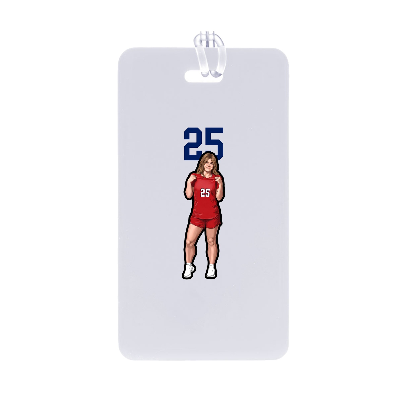 Bag Tag — Number Top in Classic
