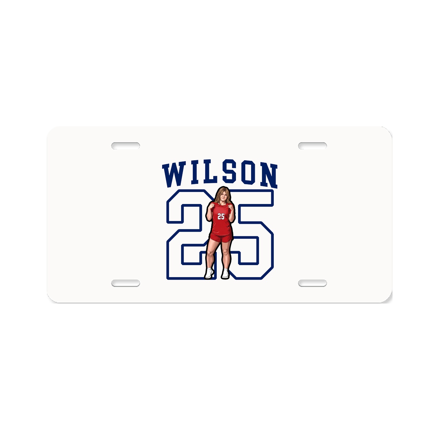 License Plate — Shirsey in Classic