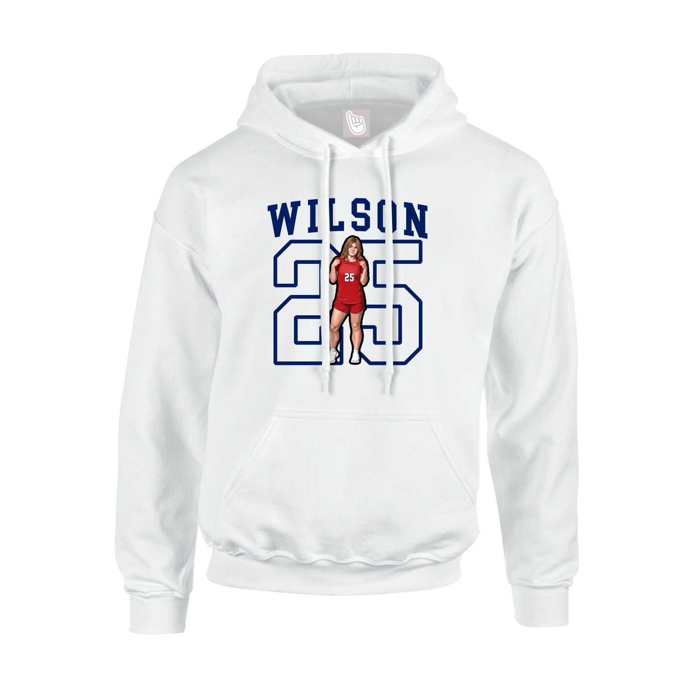 Youth Hoodie — Shirsey in White