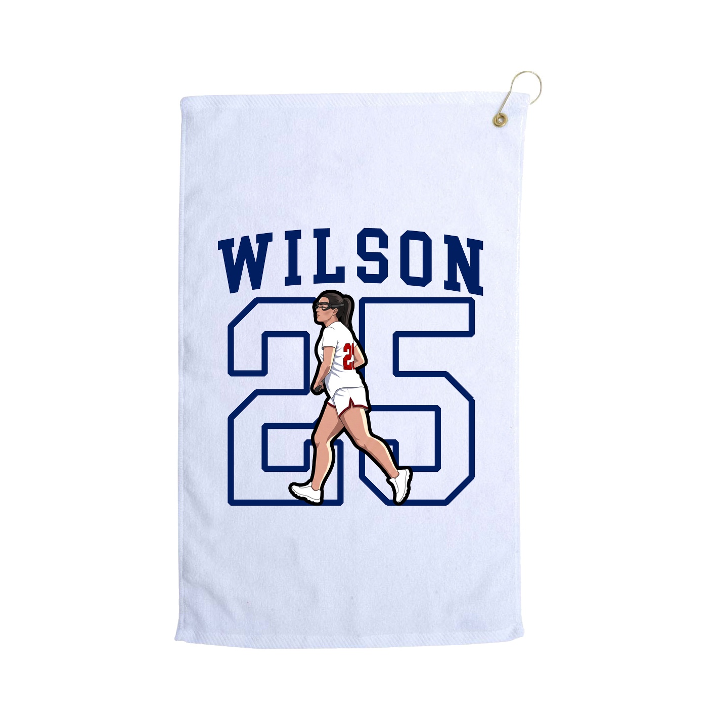 Golf Towel — Shirsey in White
