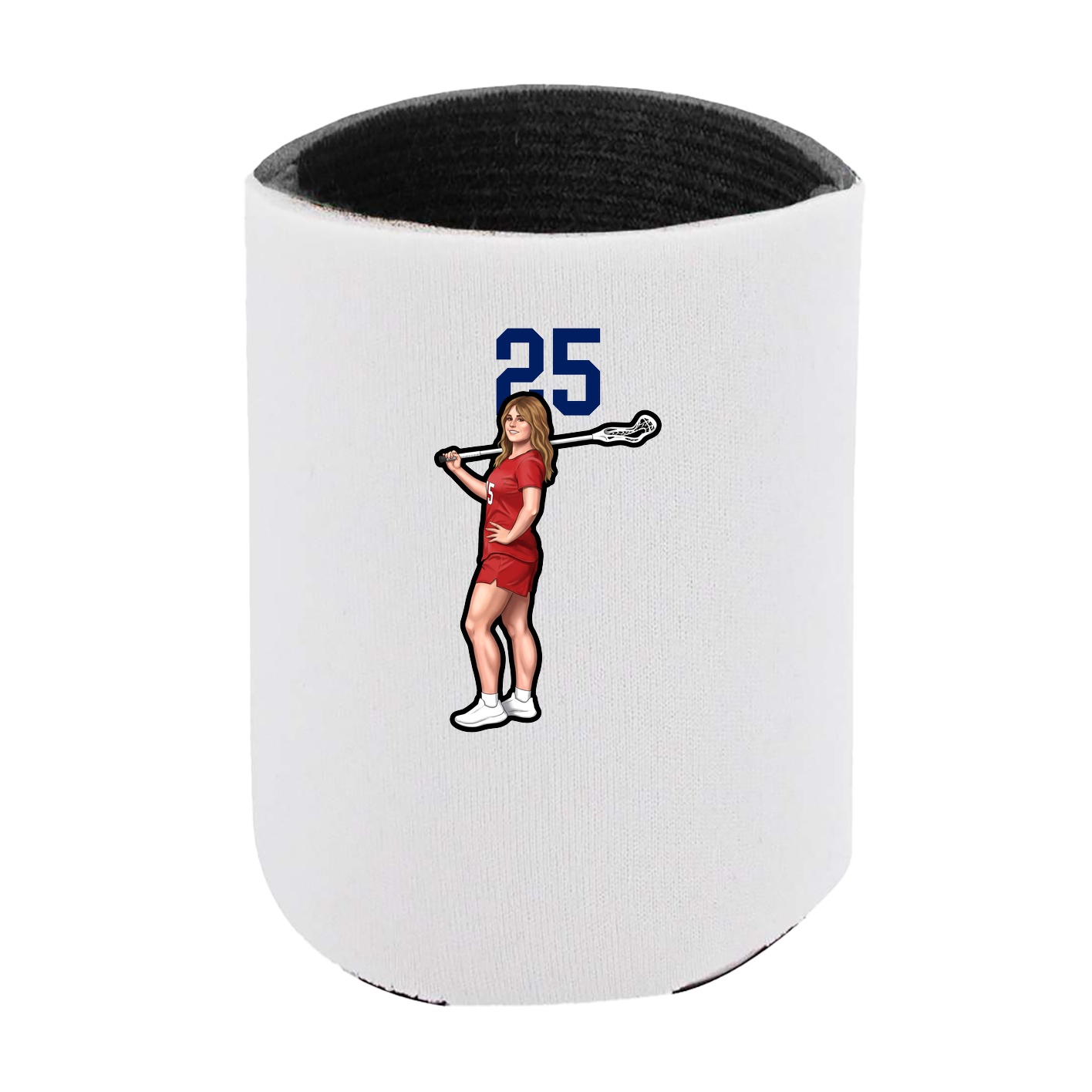 Can Holder — Number Top in White