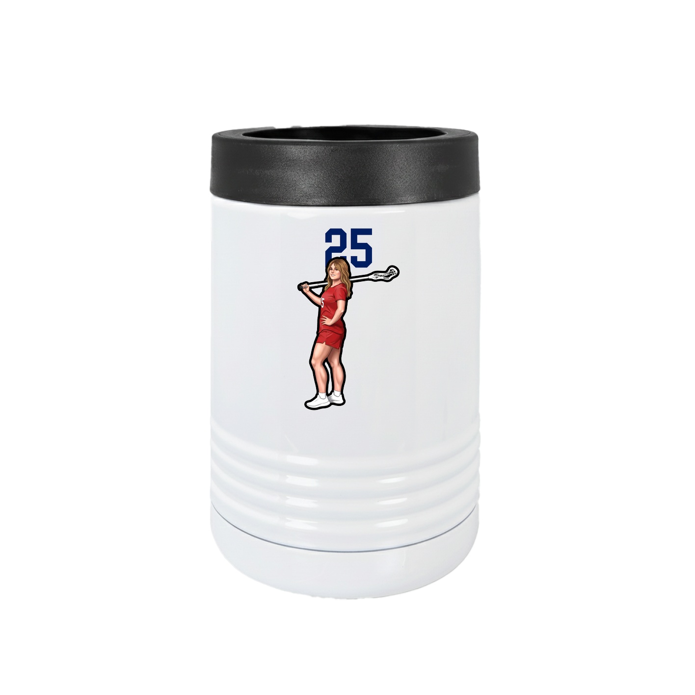 Beverage Holder — Number Top in White