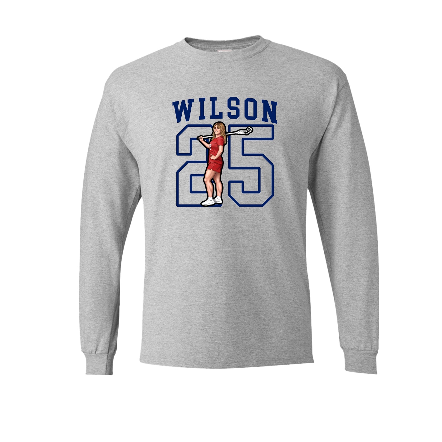 Long Sleeve Tee — Shirsey in Grey