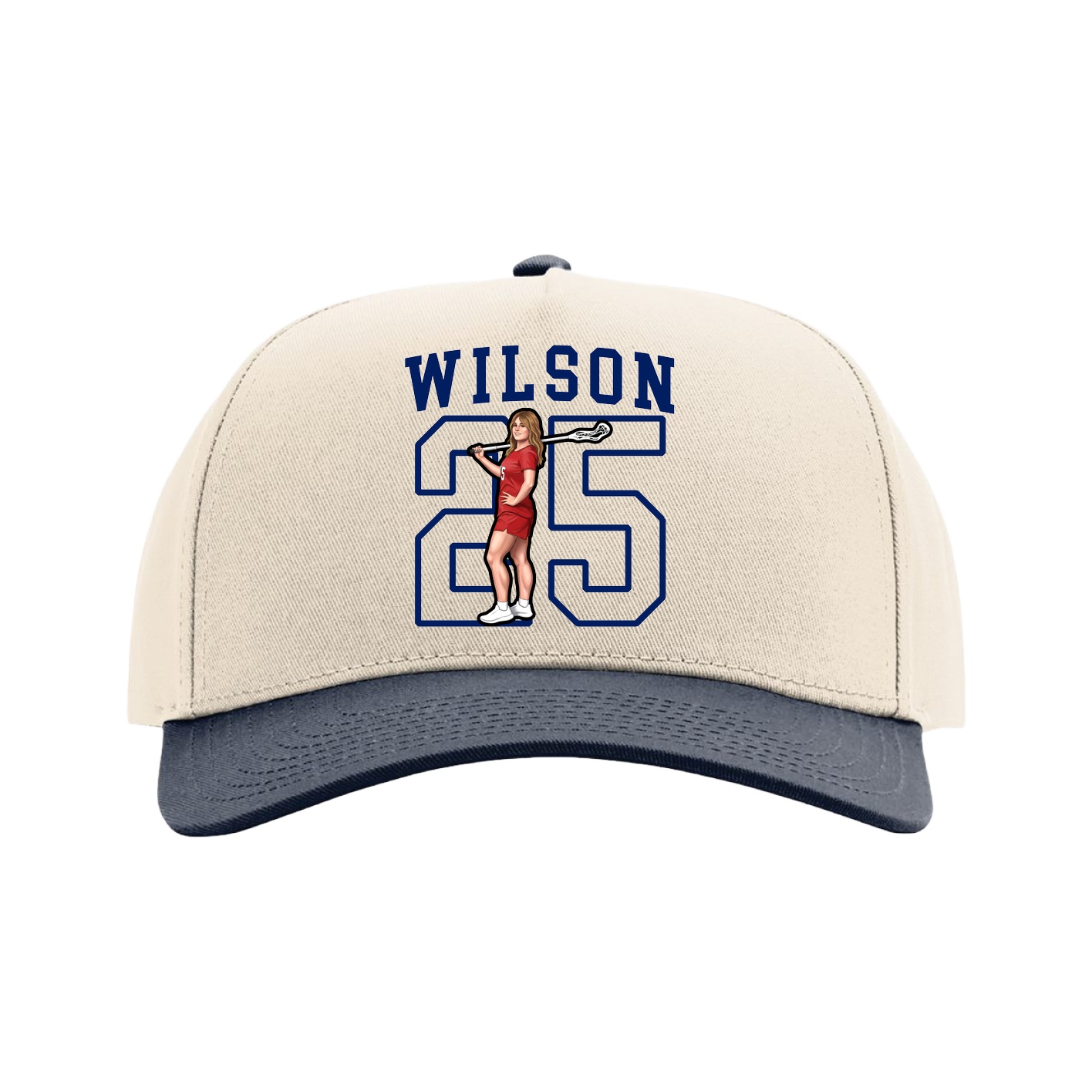 Full Fabric Five-Panel Champ Cap