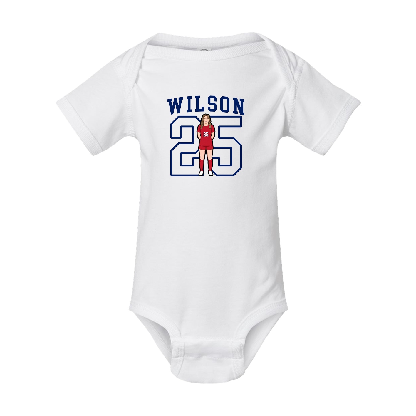 Baby Onesie — Shirsey in White