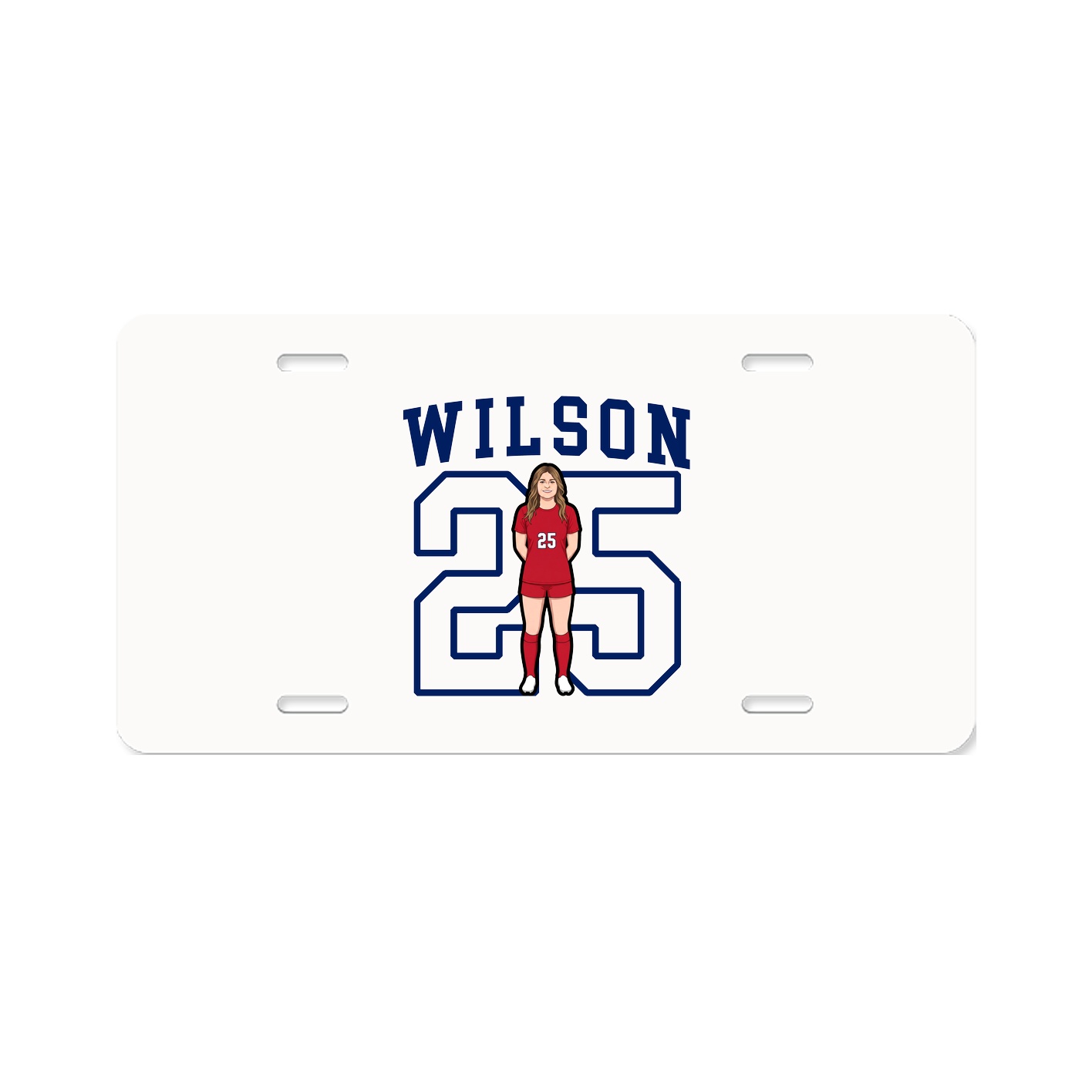 License Plate — Shirsey in Classic