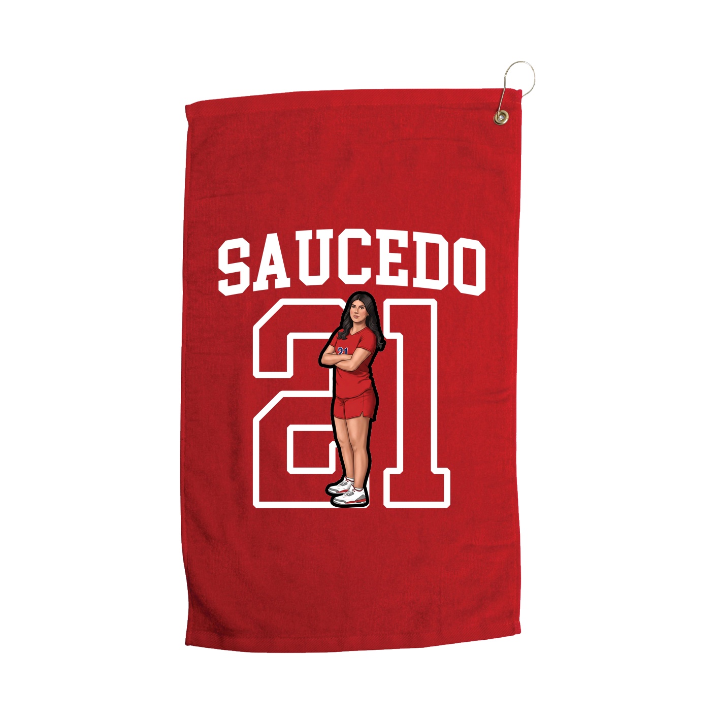 Golf Towel — Shirsey in Red