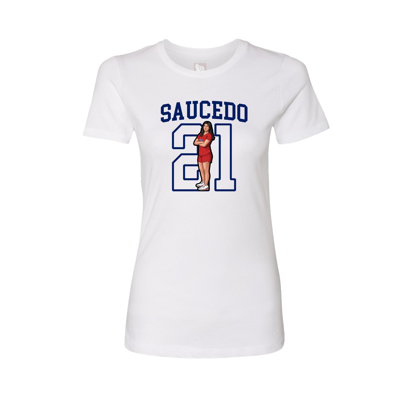 Fitted Women's Tee — Shirsey in White