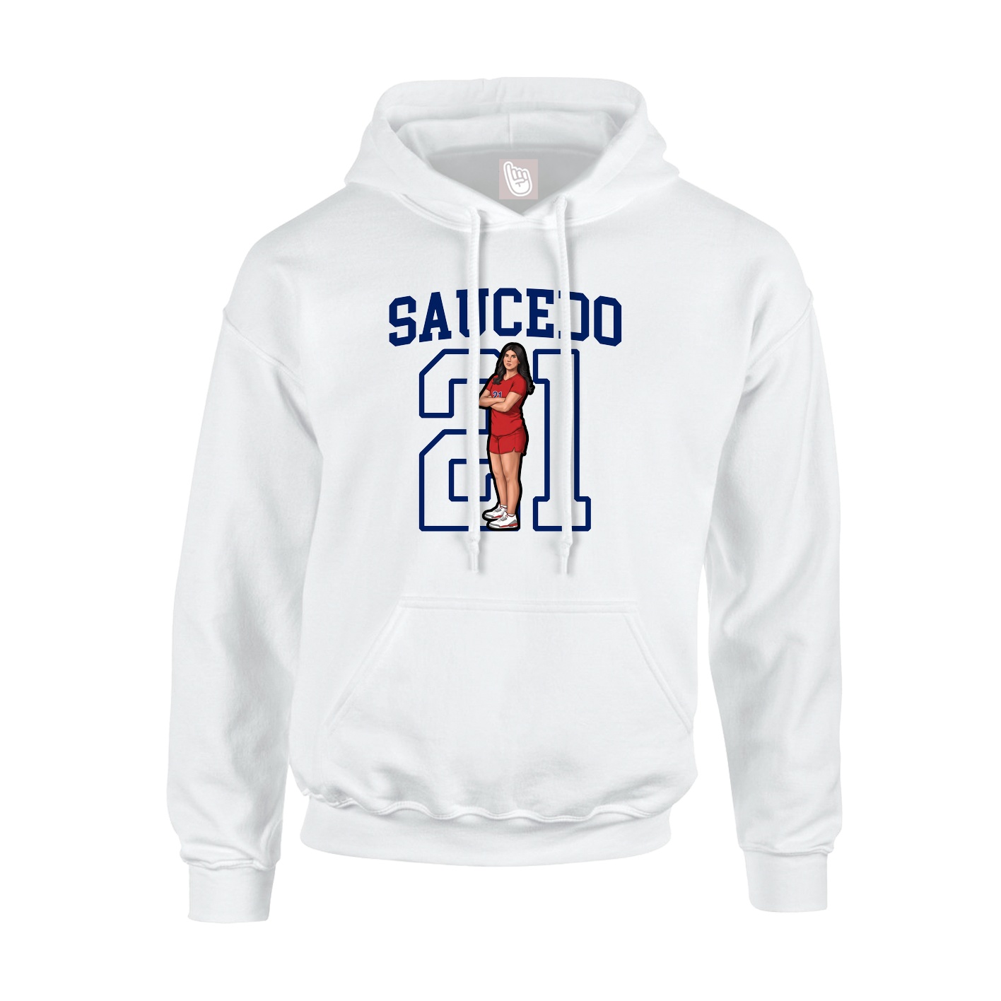 Youth Hoodie — Shirsey in White