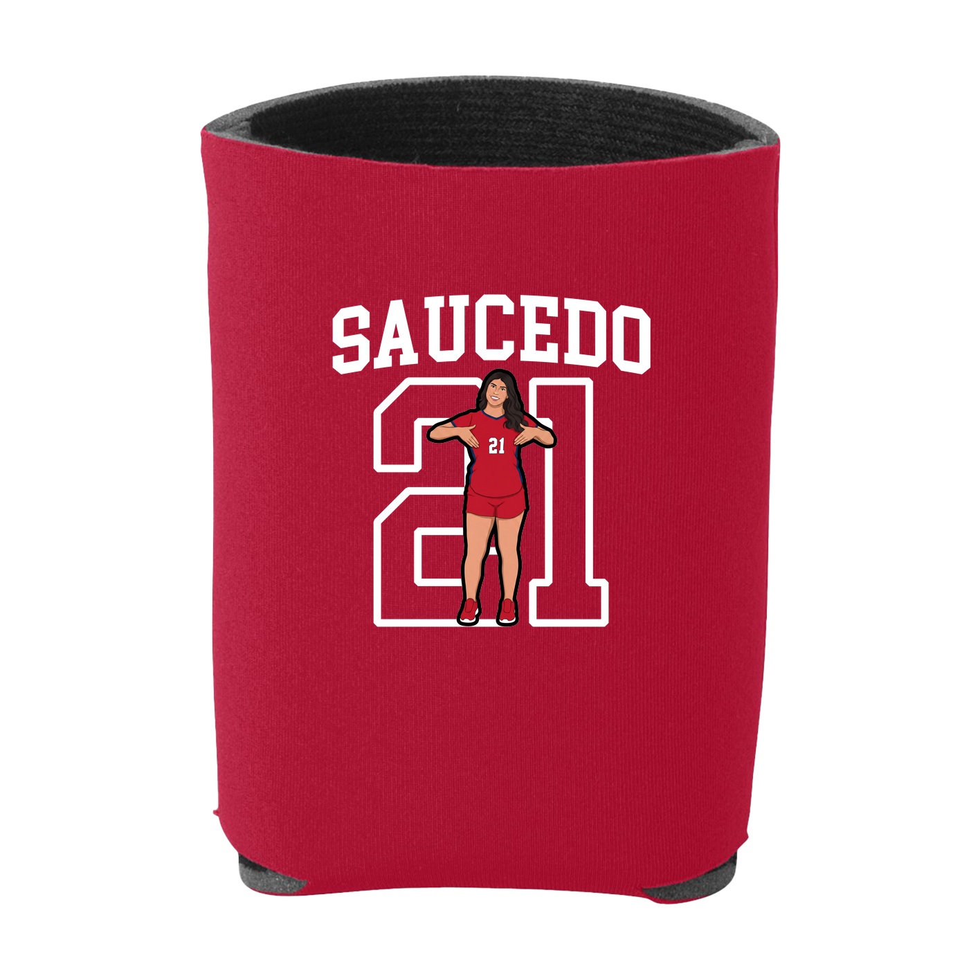 Can Holder — Shirsey in Red