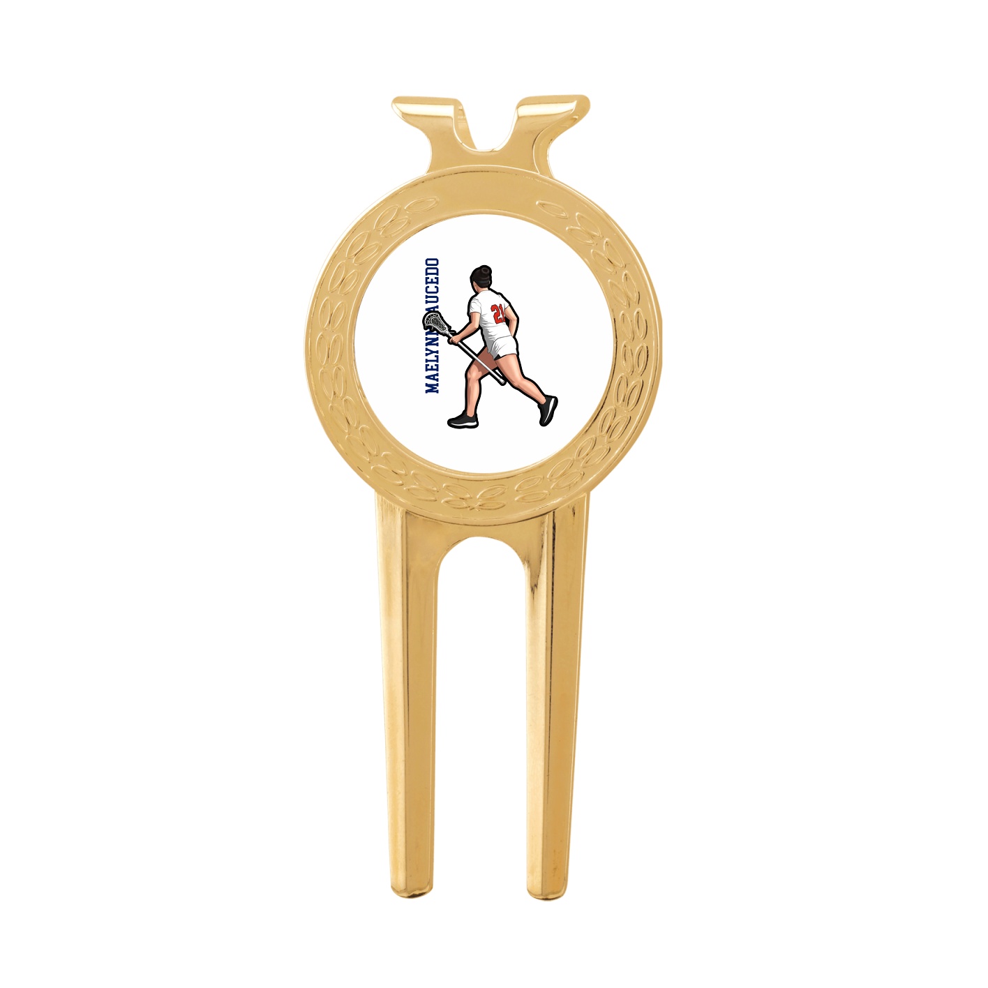 Divot Tool with Ball Marker — Name Vertical in Classic