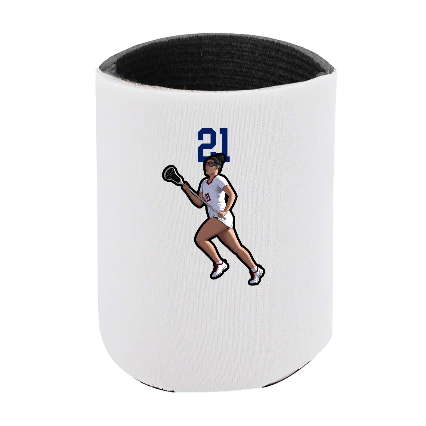 Can Holder — Number Top in White